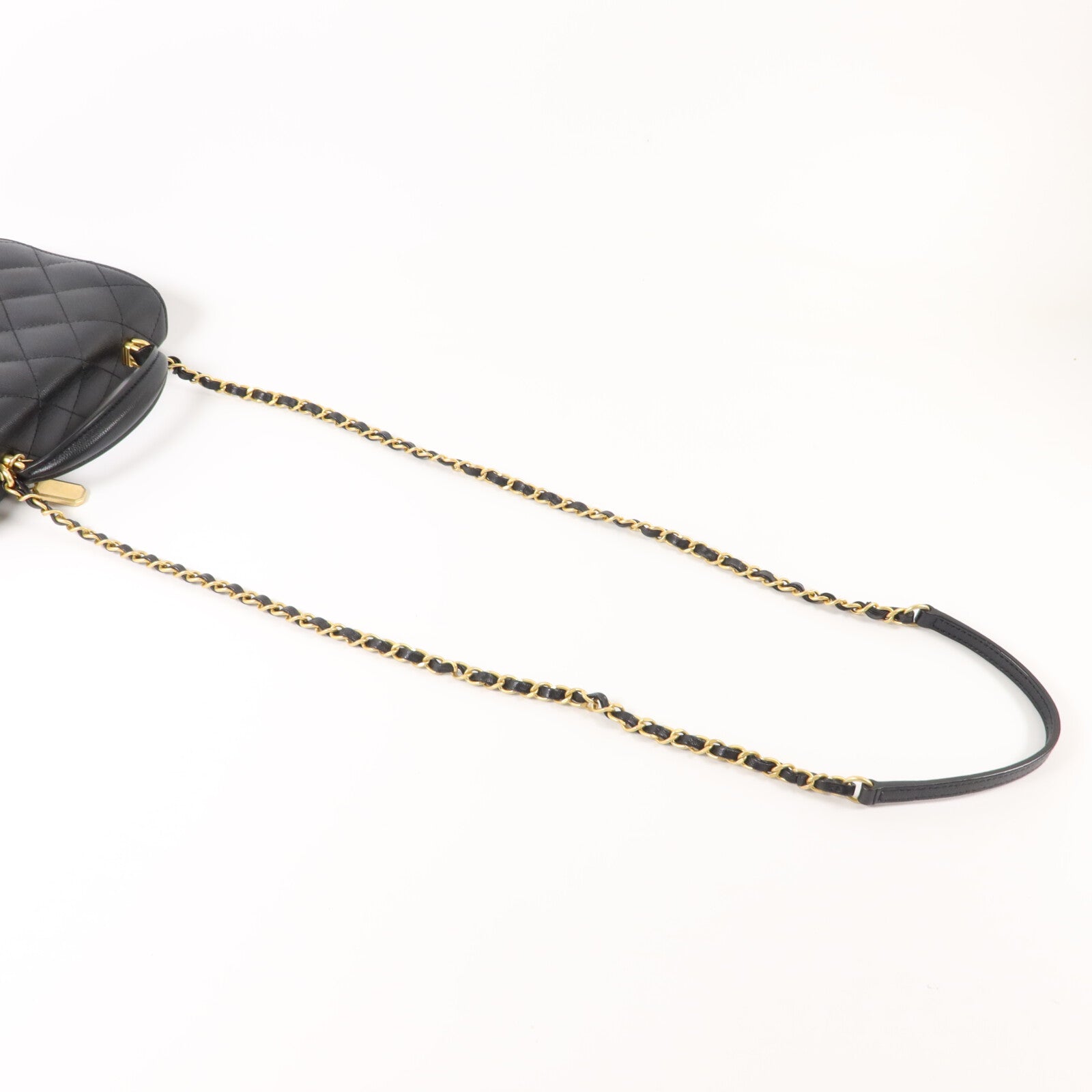 CHANEL 牛皮皮革Chain Shoulder With Handle手挽肩背兩用袋