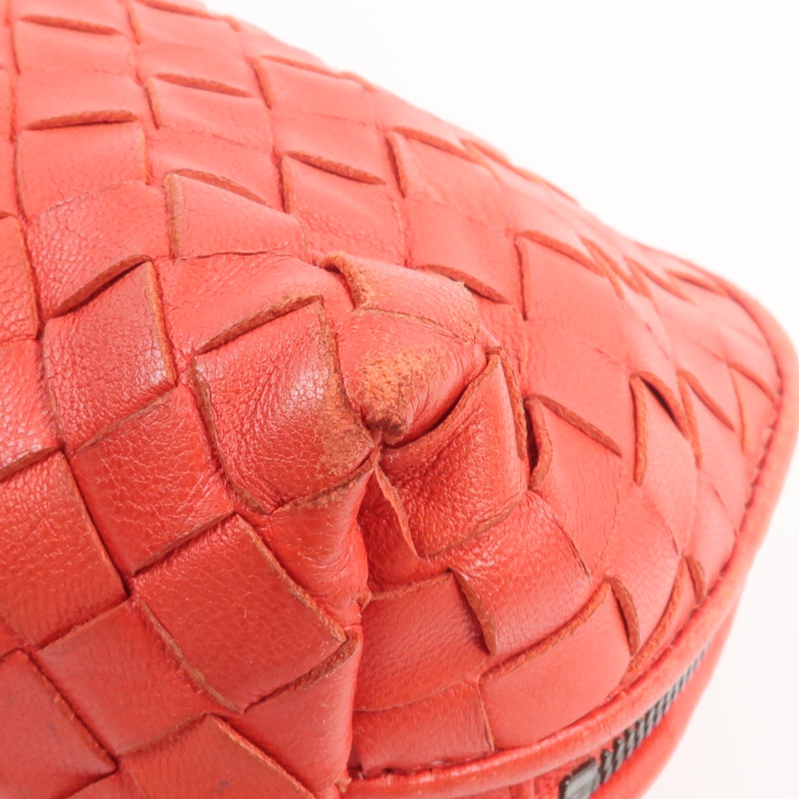 BOTTEGA VENETA 羊皮皮革lntrecciato Pouch手拿包