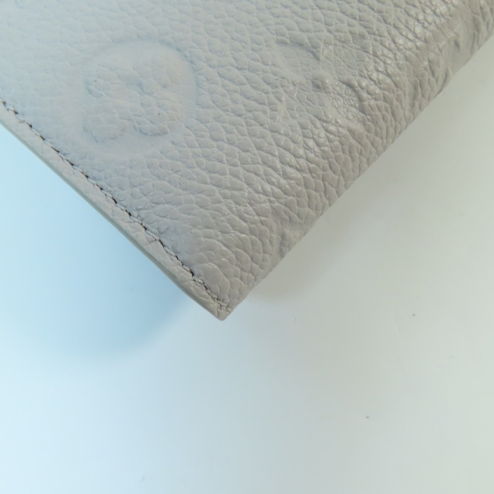 LOUIS VUITTON Monogram Empreinte Long Wallet Sarah銀扣長錢包