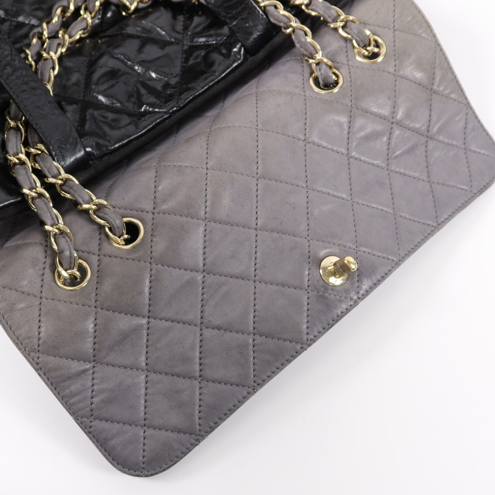CHANEL 牛皮皮革2way Shoulder bag手挽肩背兩用袋