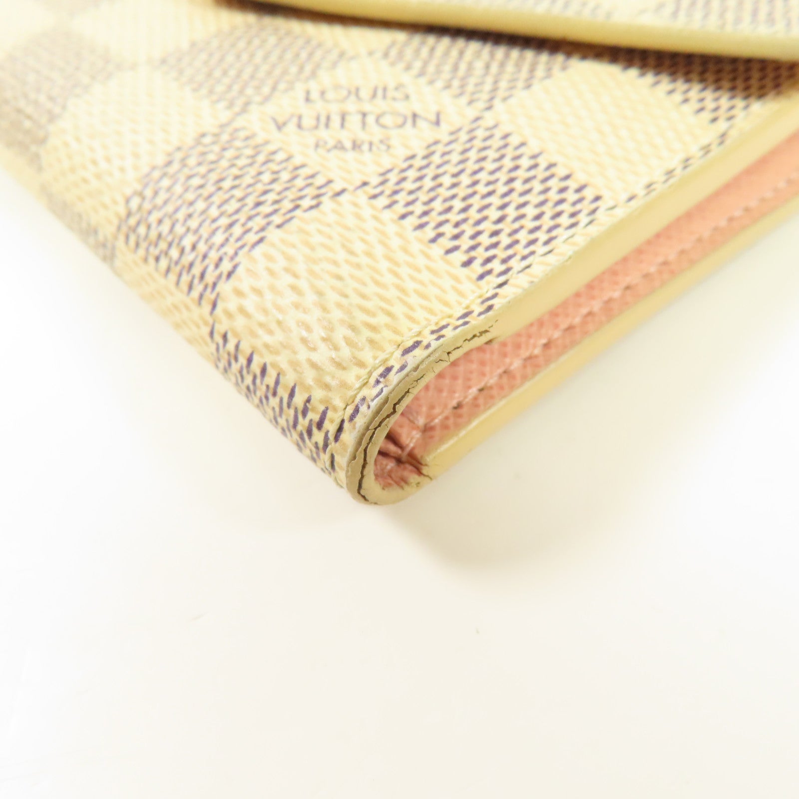 LOUIS VUITTON Damier Azur Victorine Wallet錢包