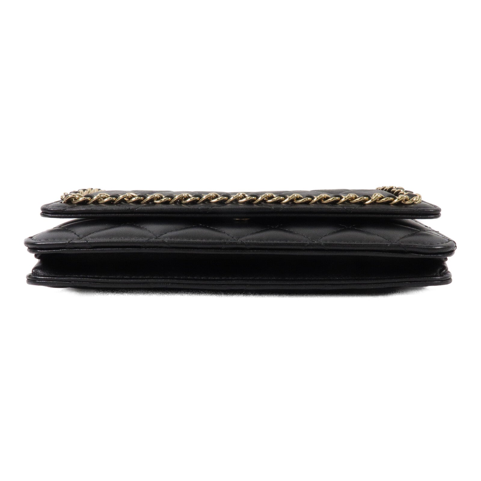 CHANEL 羊皮皮革WOC Wallet On Chain鏈帶肩背袋