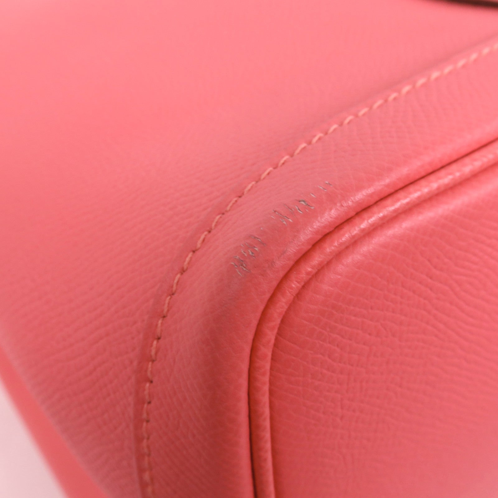 HERMES Epsom皮革Garden Party PM銀扣手挽袋Rose Azalee