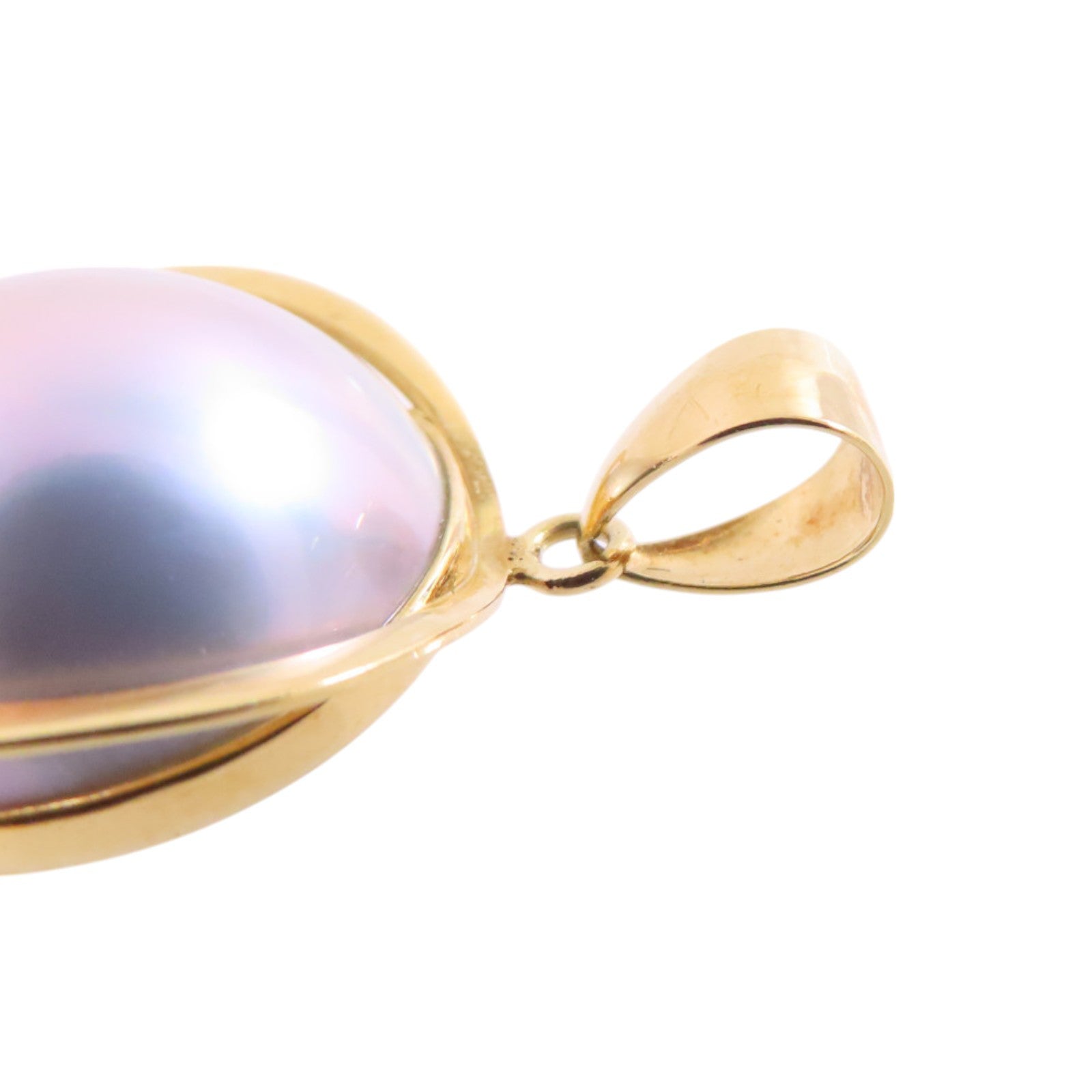 JEWELRY 18K黃金/珍珠/珍珠母Pearl Pendant Top吊墜頭扣