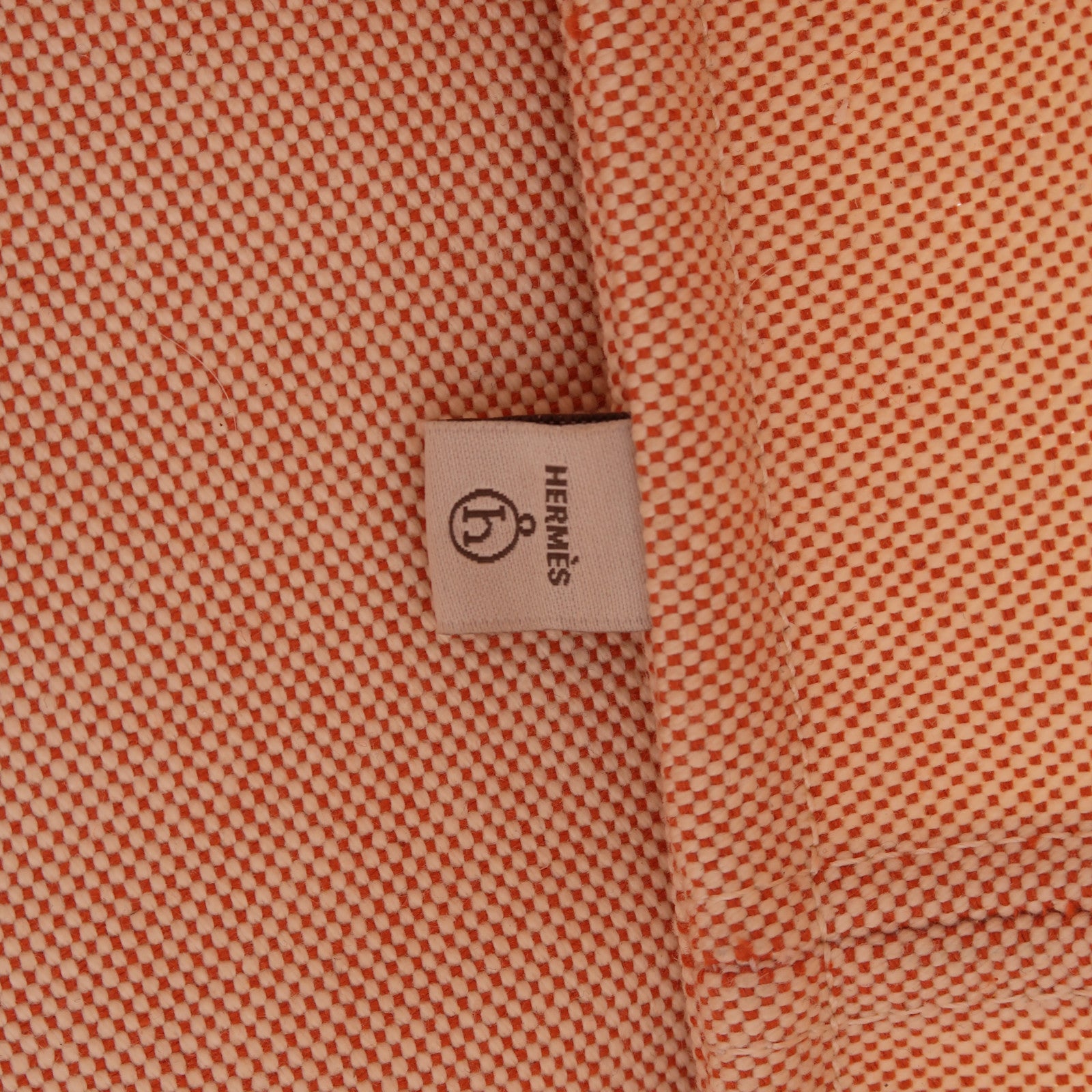 HERMES 帆布So Canvas Bag手提包紅色