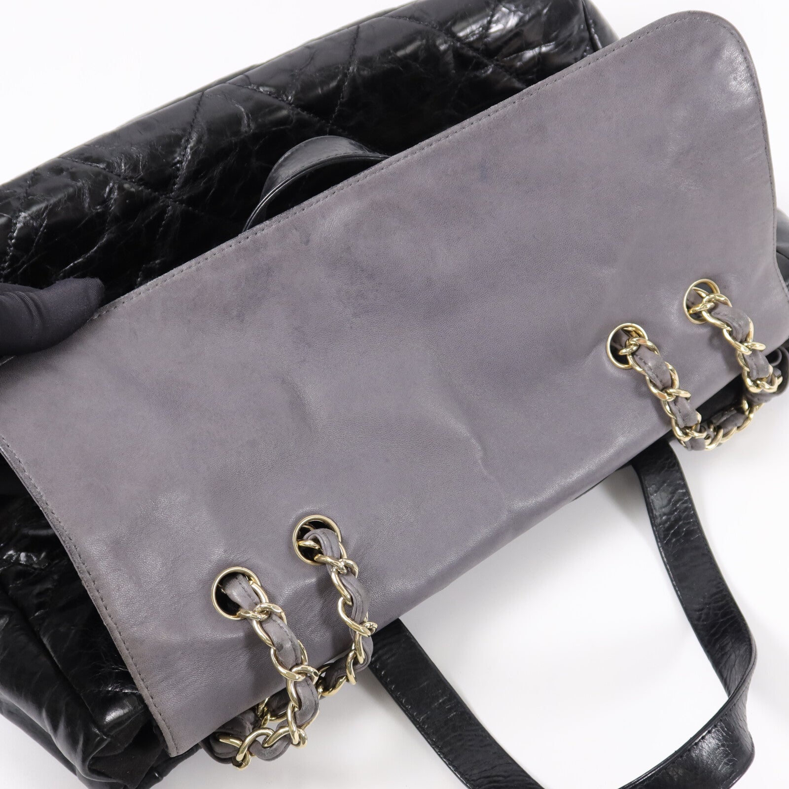 CHANEL 牛皮皮革2way Shoulder bag手挽肩背兩用袋