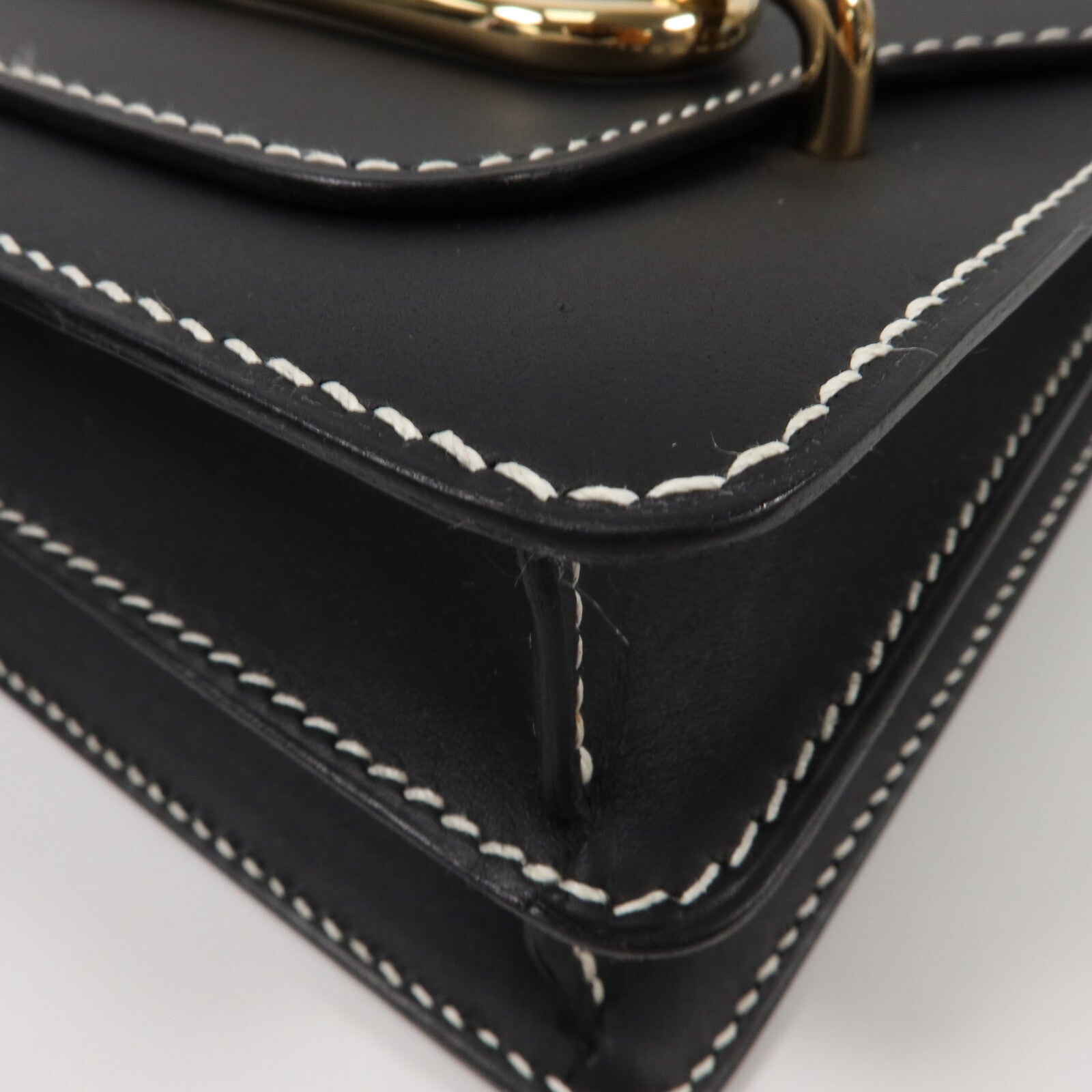 HERMES Sombrero皮革Roulis 23肩背袋Noir