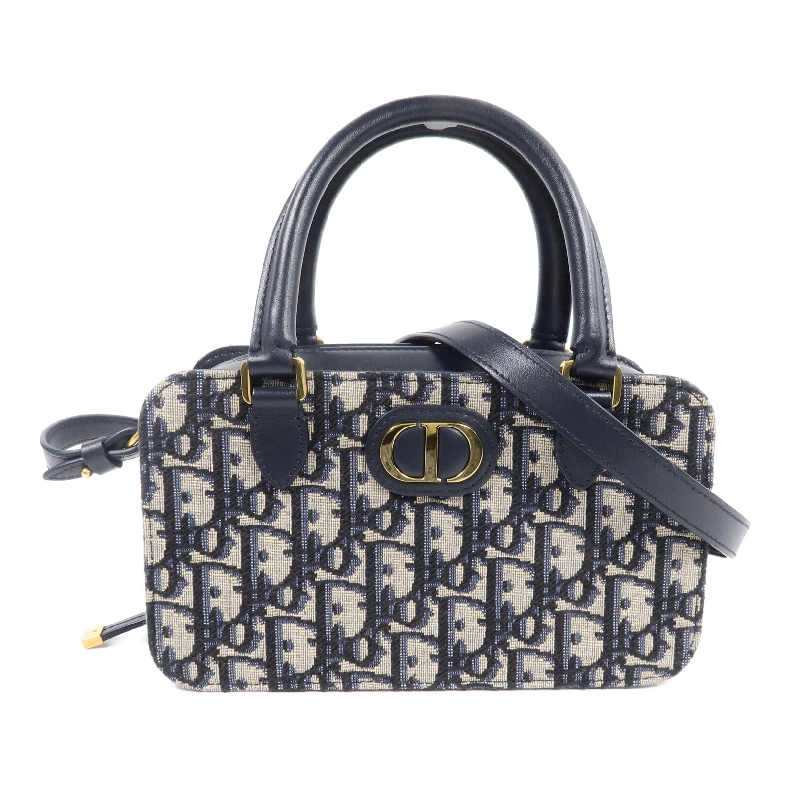 Dior 帆布30 Montaigne Doctor Mini手挽肩背兩用袋