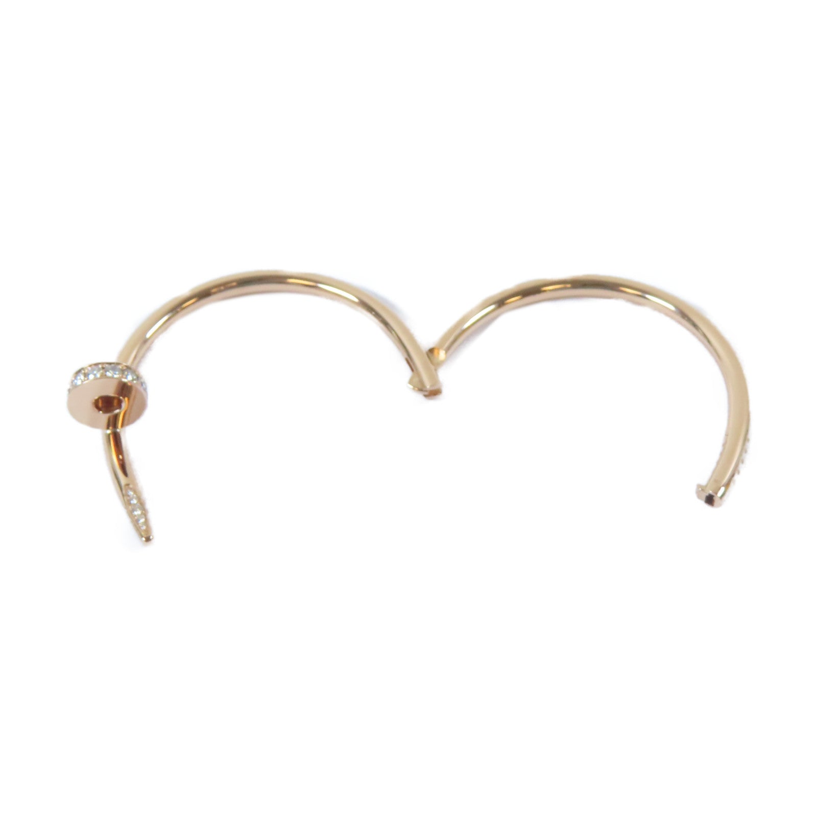 CARTIER 【激減優惠】18K玫瑰金Juste Un Clou Bracelet手鐲Cartier#15/#14.5cm