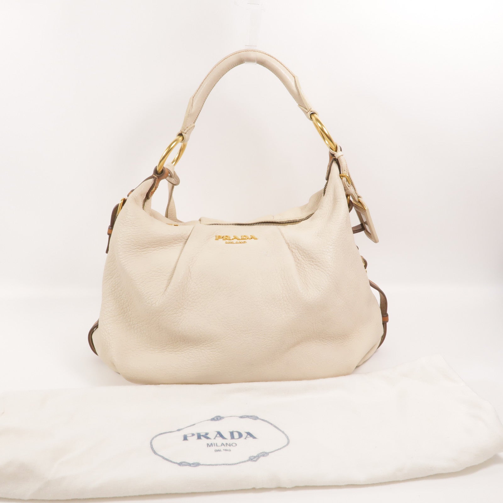 PRADA 牛皮皮革Shoulder Bag肩背袋