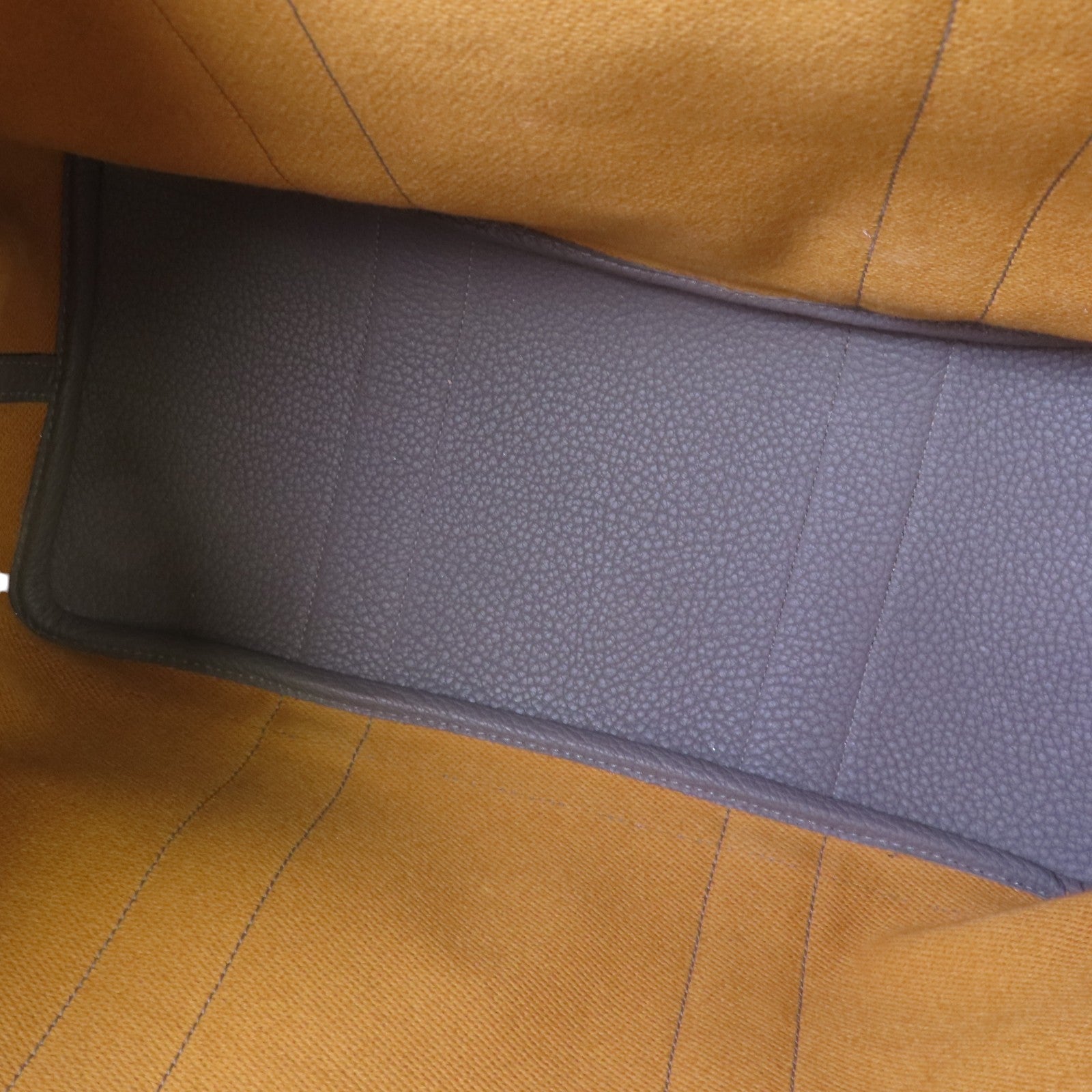 HERMES 【激減優惠】帆布GardenParty PM銀扣手挽袋