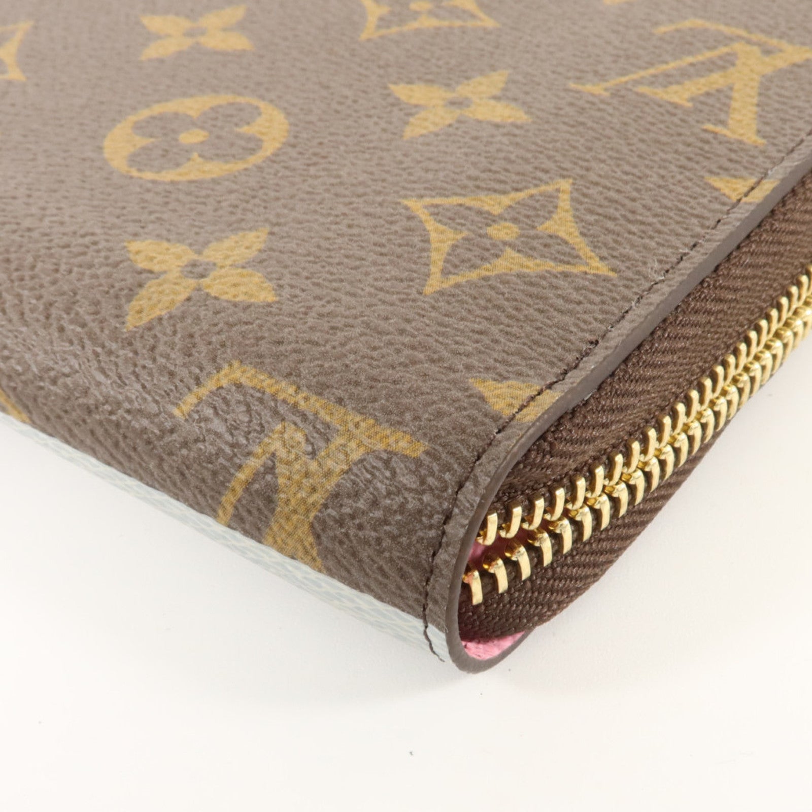 LOUIS VUITTON Monogram Vivienne Zippy Wallet金扣長錢包
