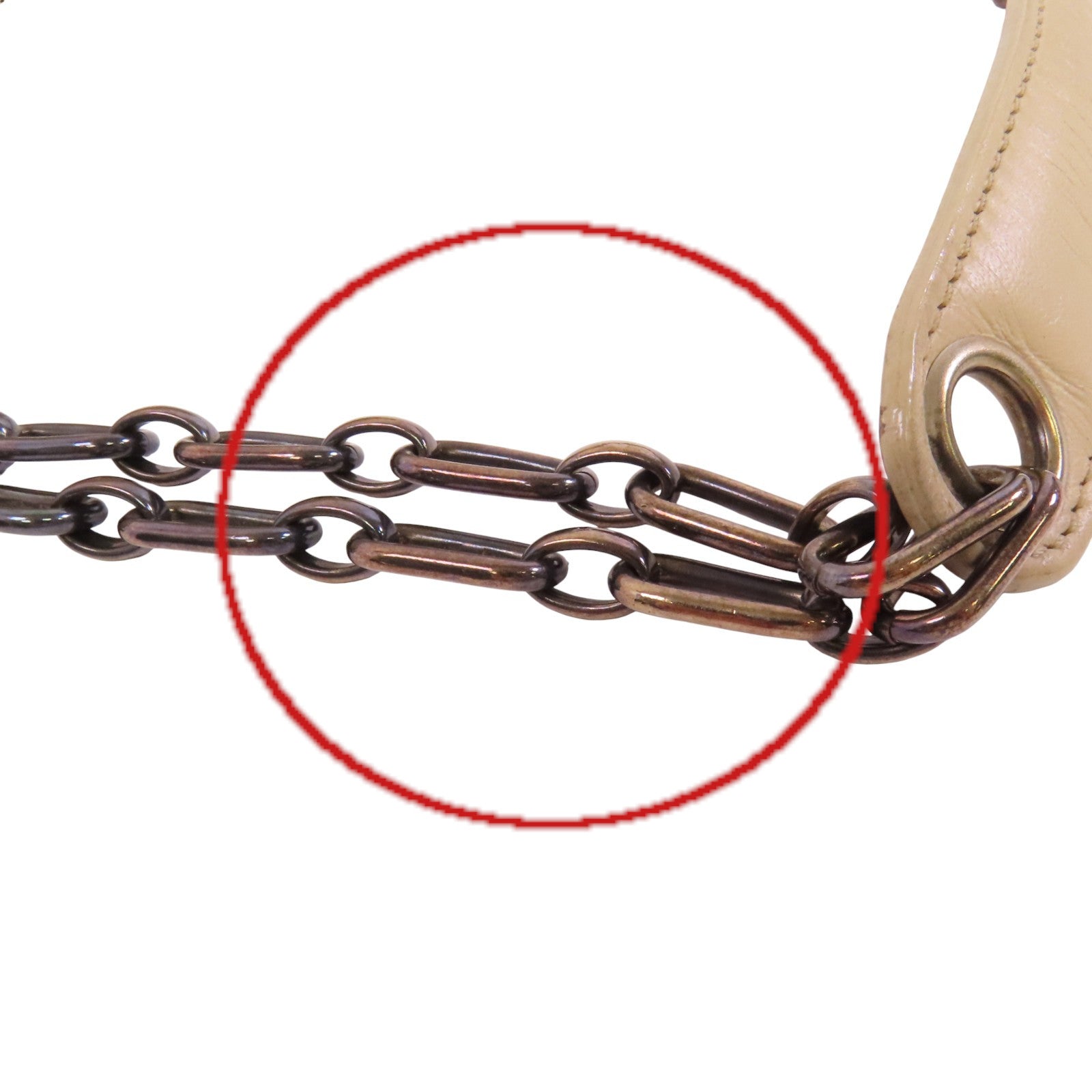 LOUIS VUITTON Monogram Shine McKenna鏈帶肩背袋