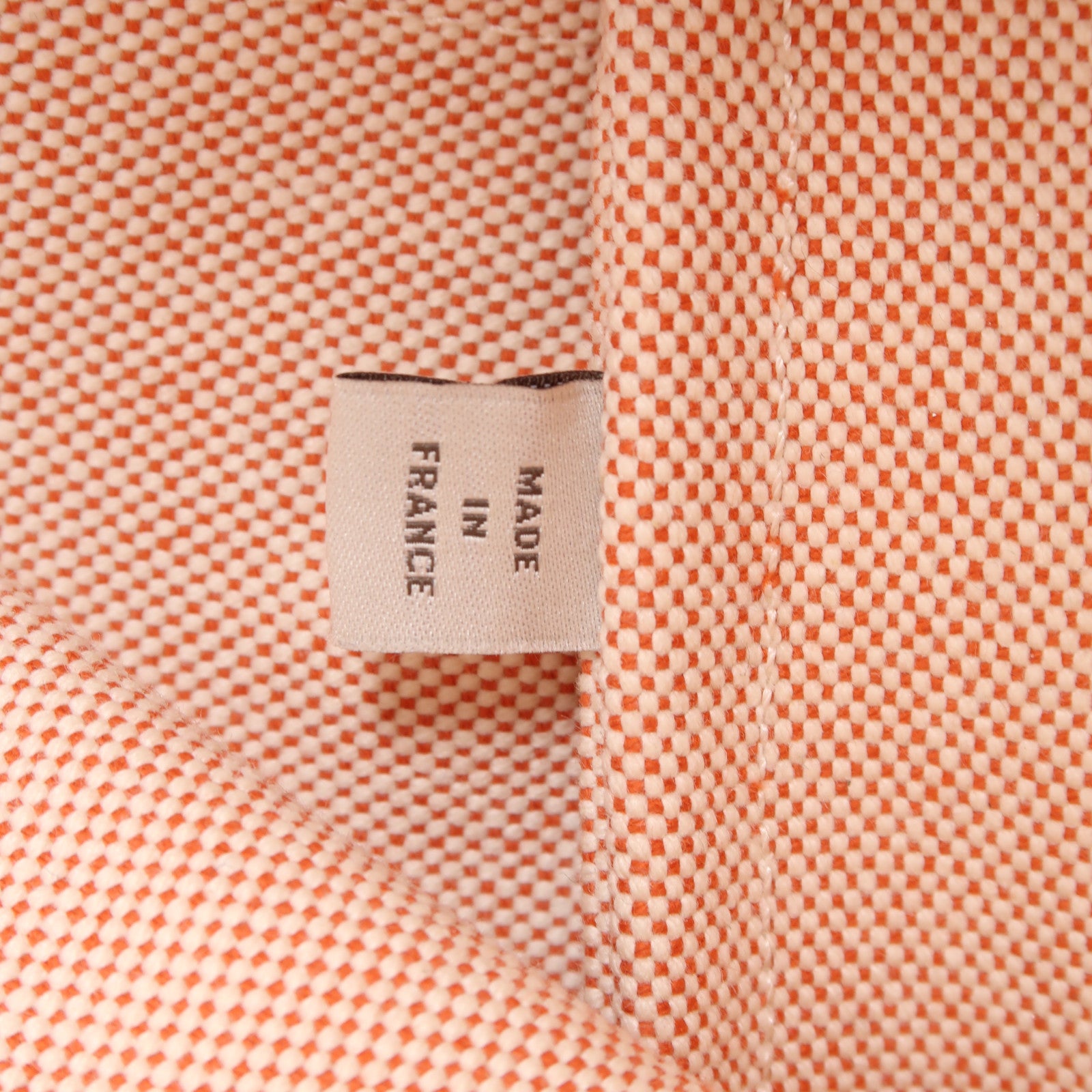 HERMES 帆布So Canvas Bag手提包紅色