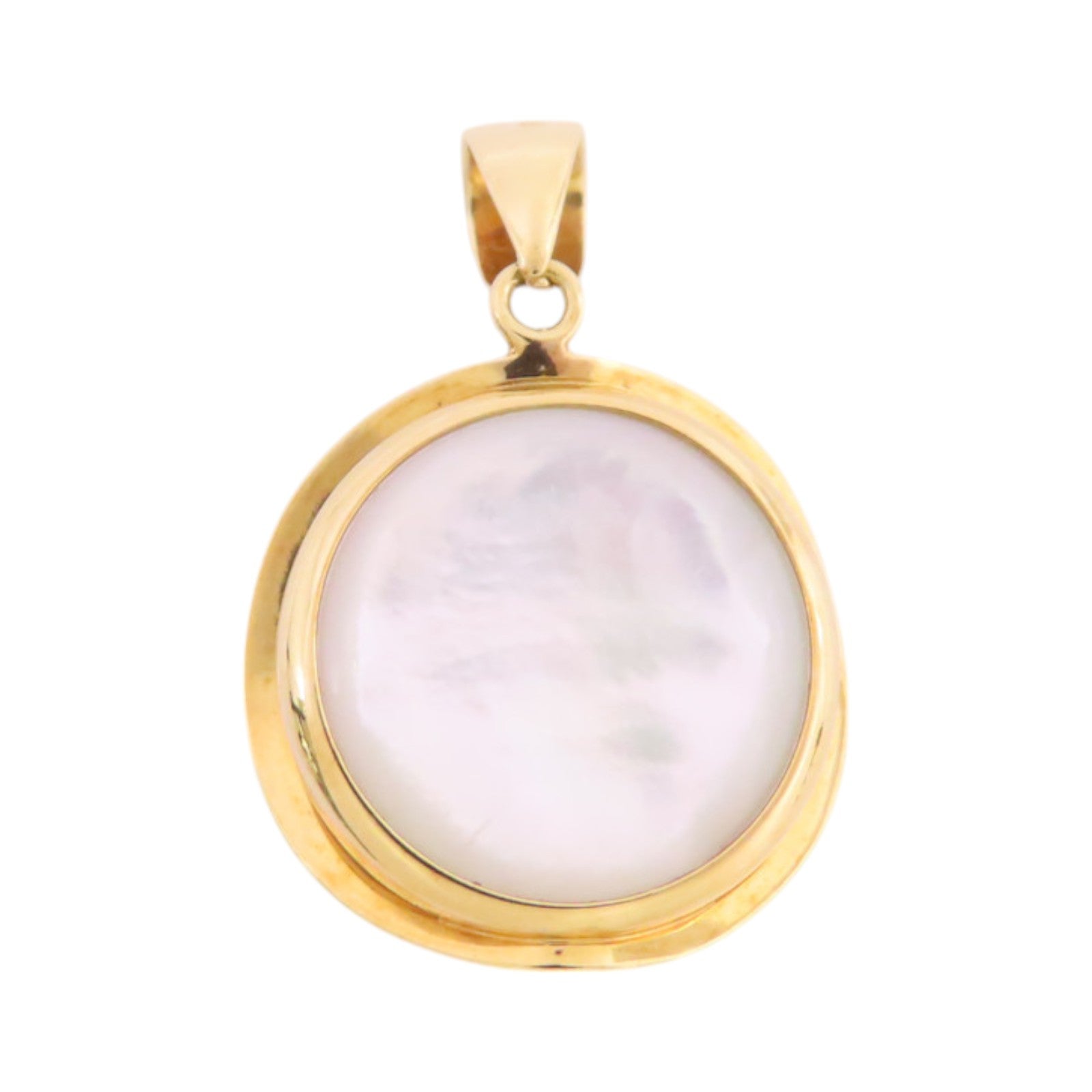 JEWELRY 18K黃金/珍珠/珍珠母Pearl Pendant Top吊墜頭扣