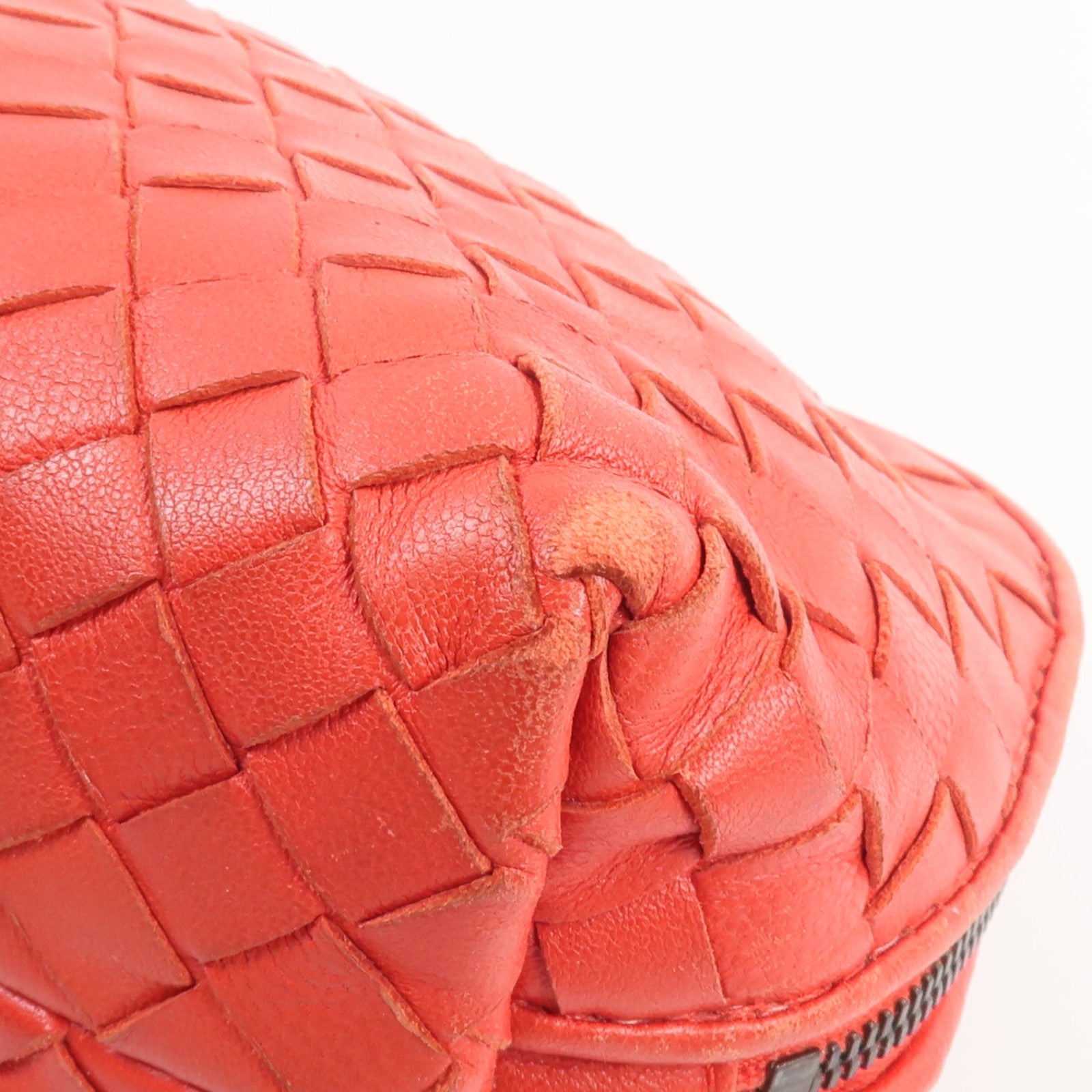 BOTTEGA VENETA 羊皮皮革lntrecciato Pouch手拿包
