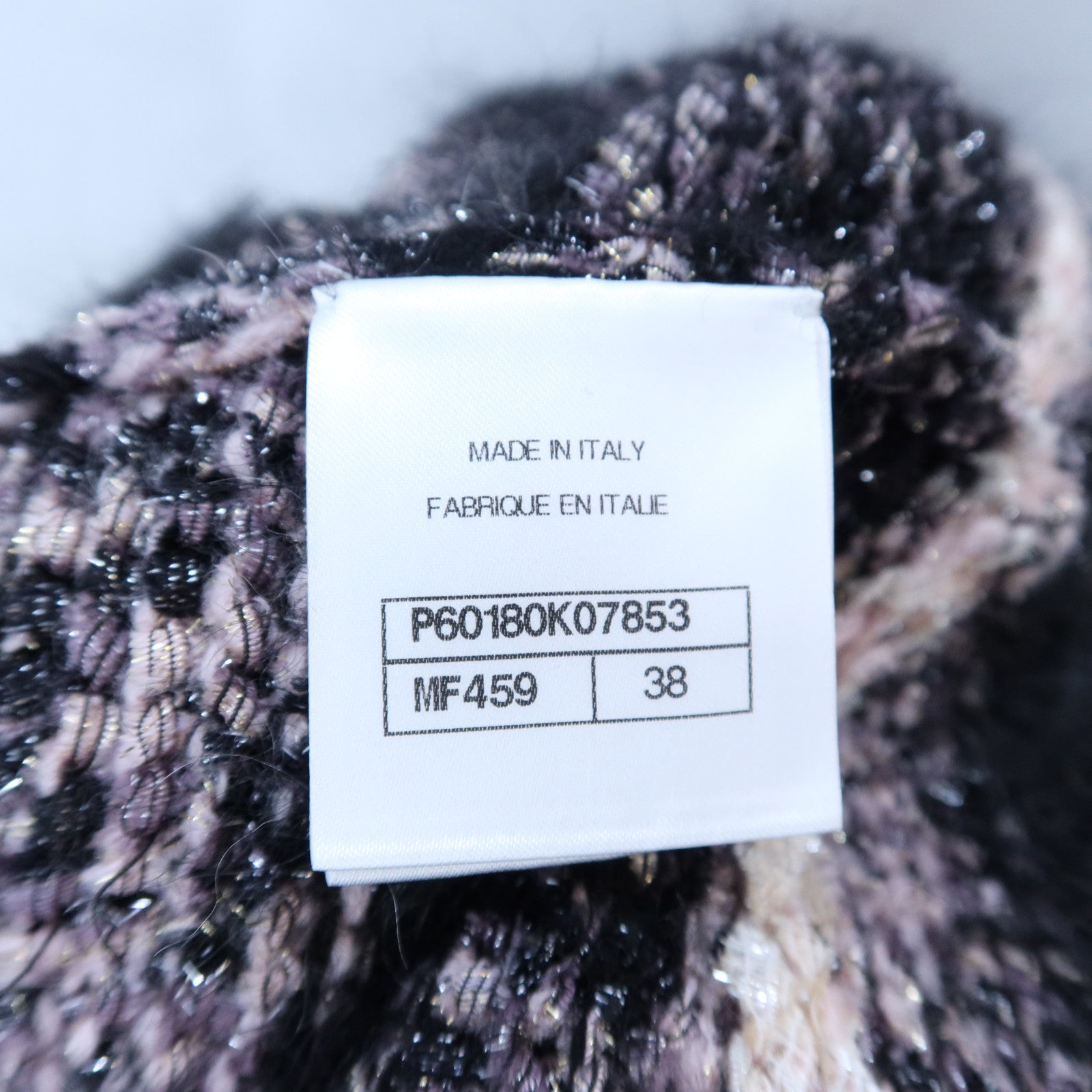 CHANEL Viscose/Polyamide Knit Long-Sleeved Dress連身裙