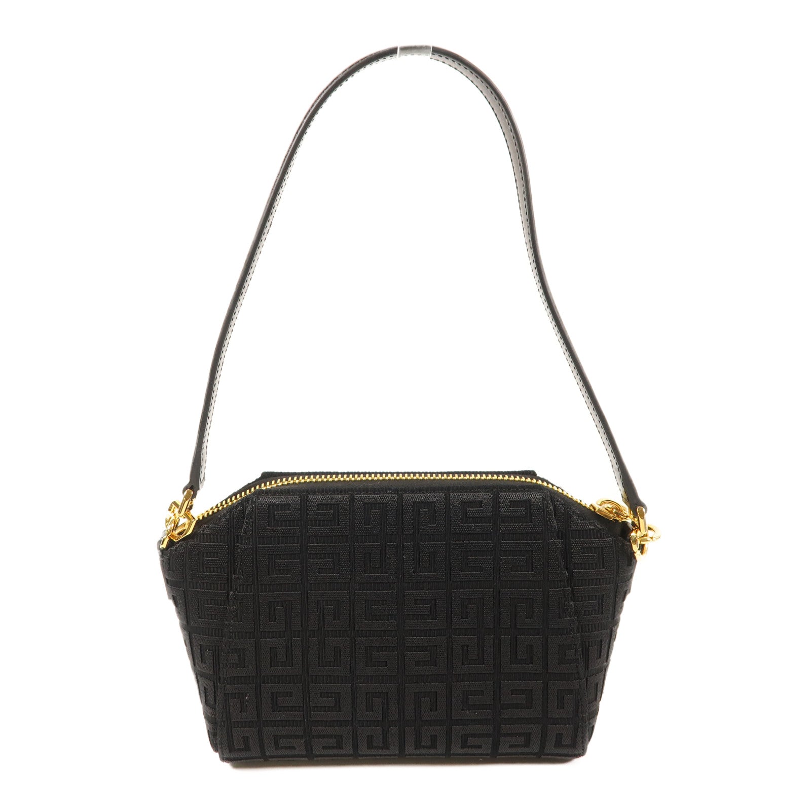 GIVENCHY 帆布Antigona XS金扣手挽肩背兩用袋
