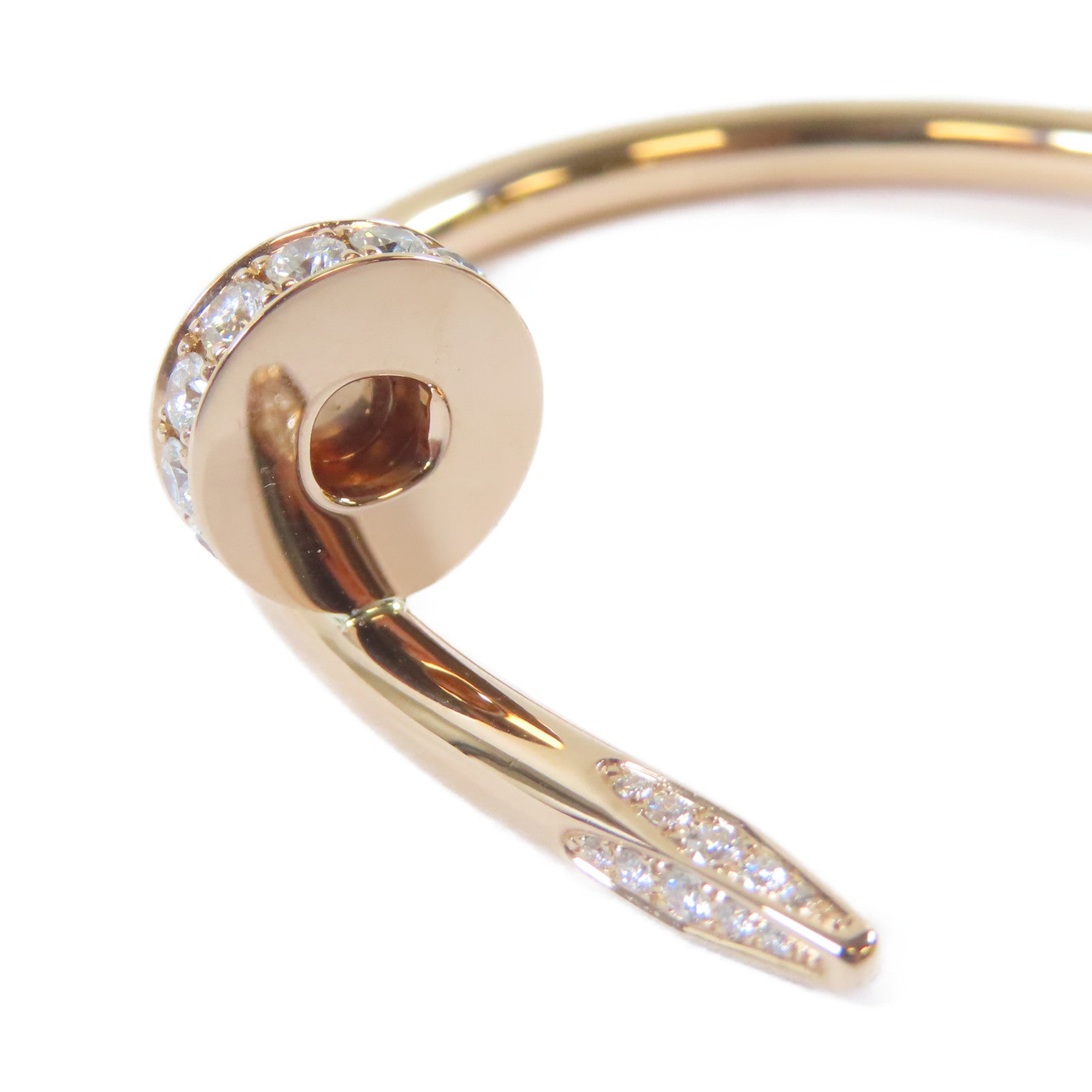 CARTIER 【激減優惠】18K玫瑰金Juste Un Clou Bracelet手鐲Cartier#15/#14.5cm