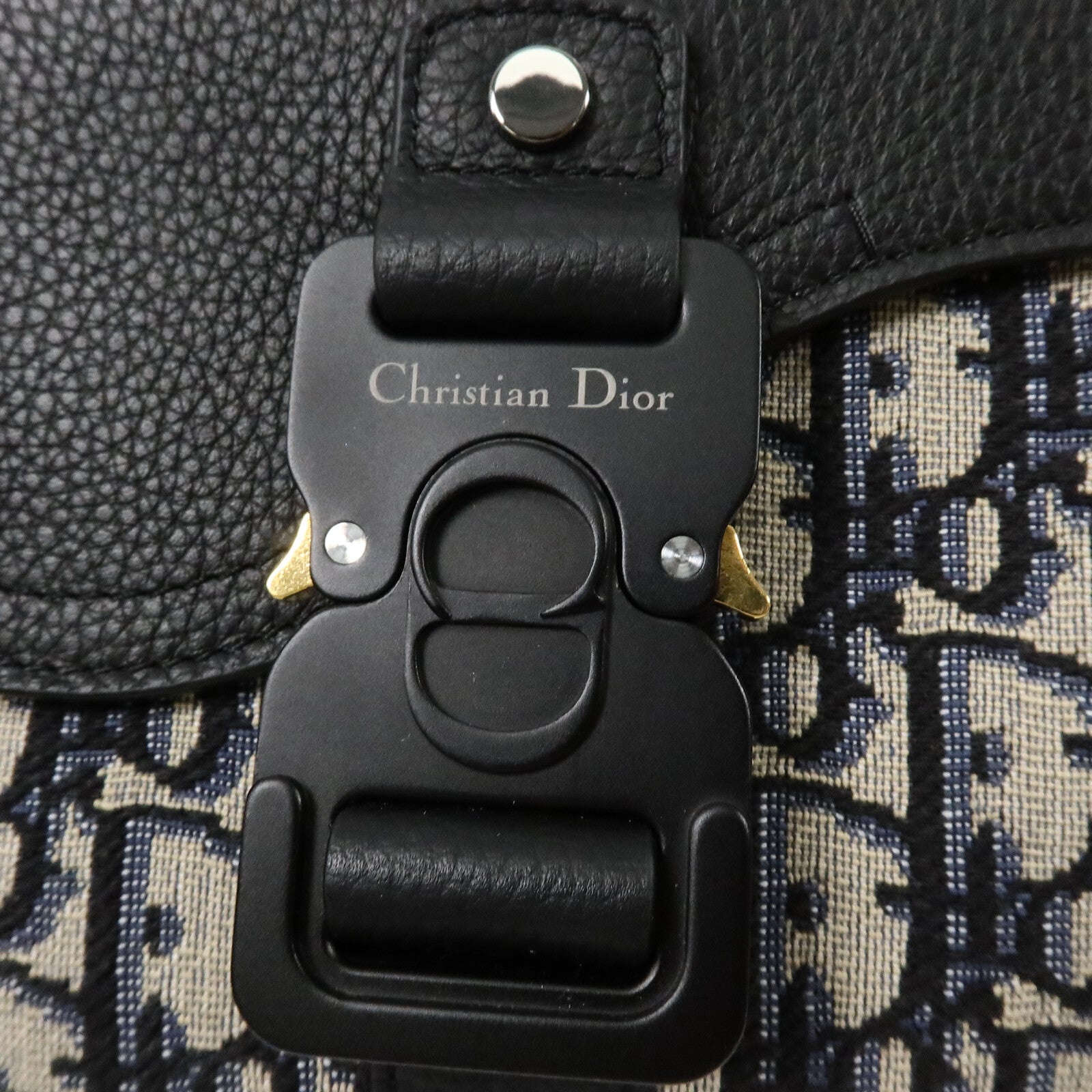 Dior 帆布Saddle Mini肩背袋