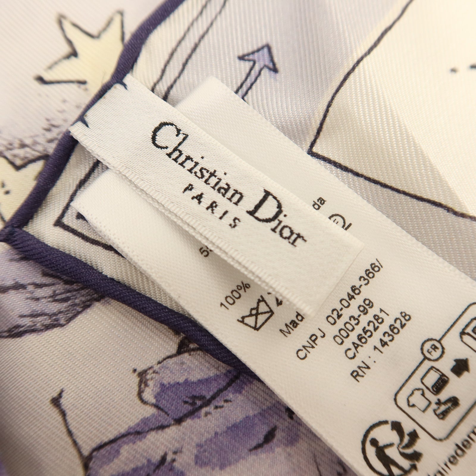 Dior 絲質Scarf絲巾