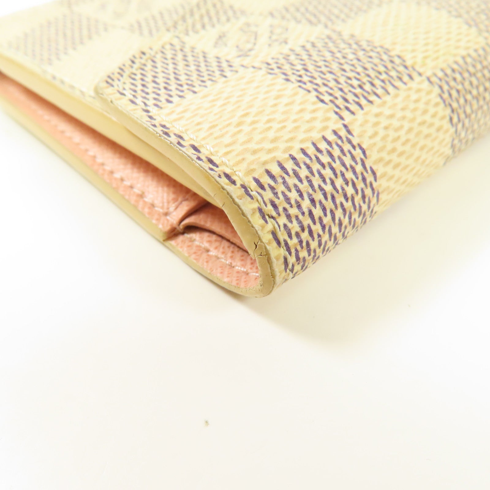 LOUIS VUITTON Damier Azur Victorine Wallet錢包