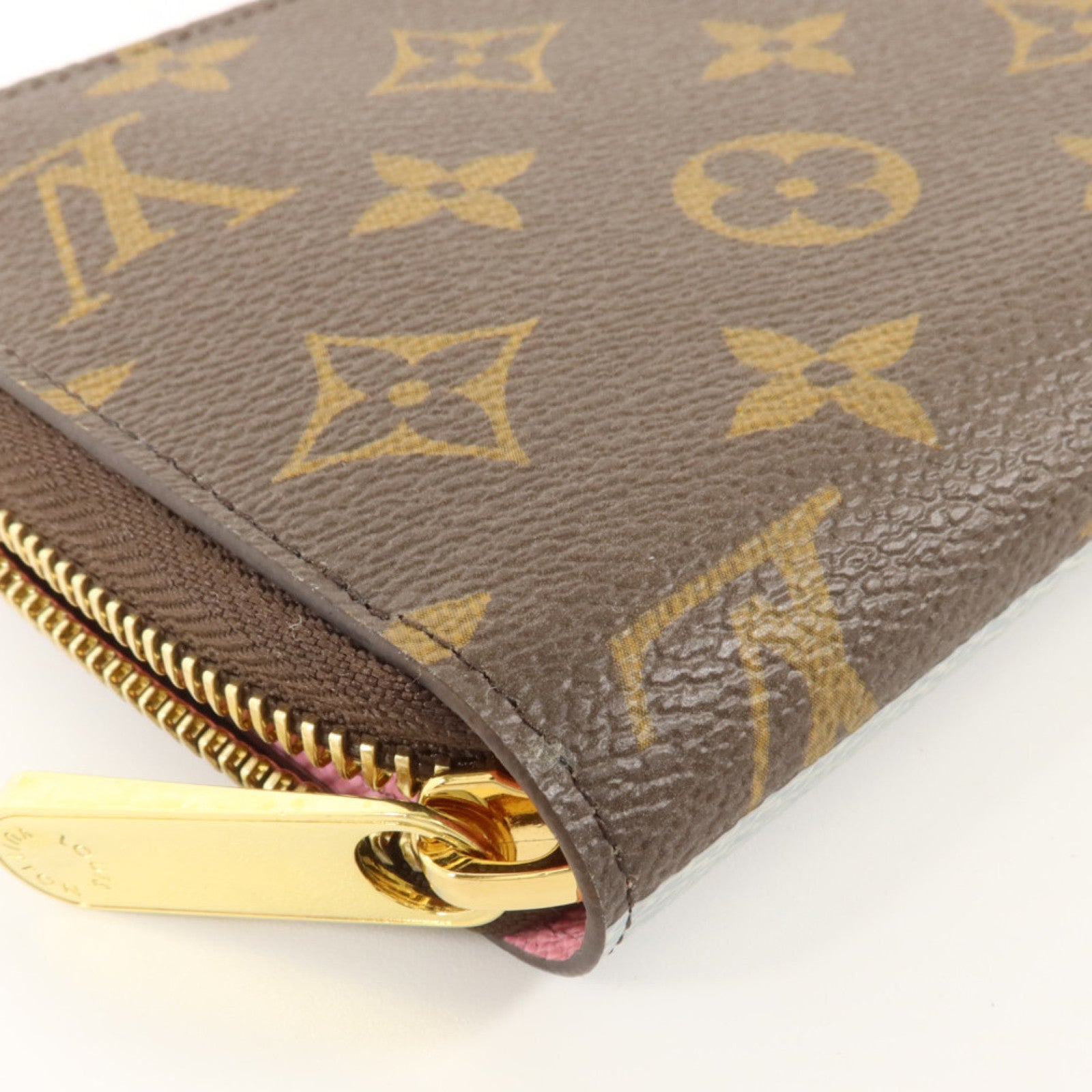 LOUIS VUITTON Monogram Vivienne Zippy Wallet金扣長錢包