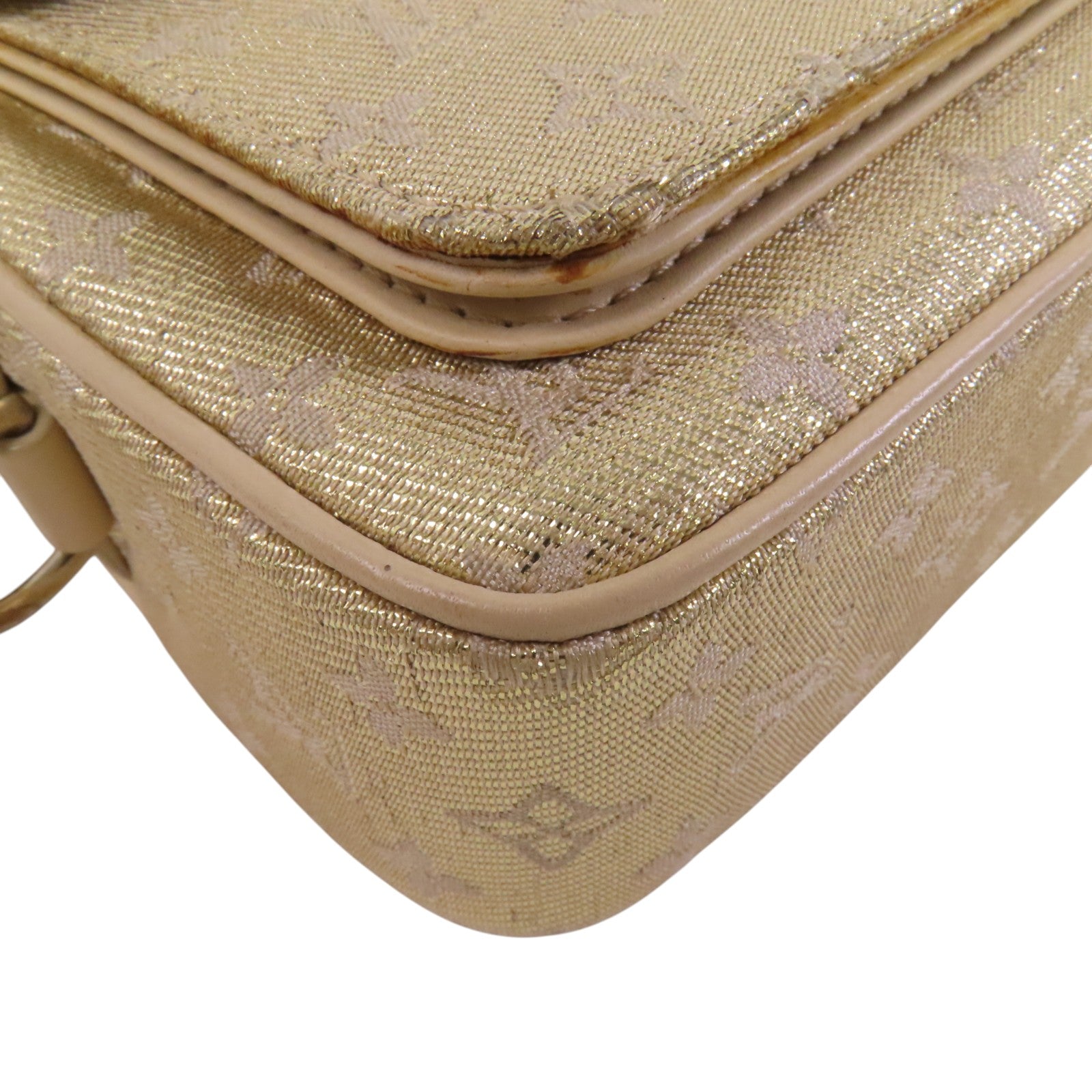 LOUIS VUITTON Monogram Shine McKenna鏈帶肩背袋