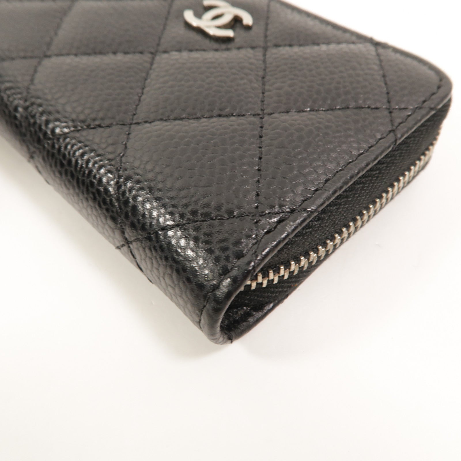 CHANEL 牛皮皮革Classic Zipped Coin Purse零錢包