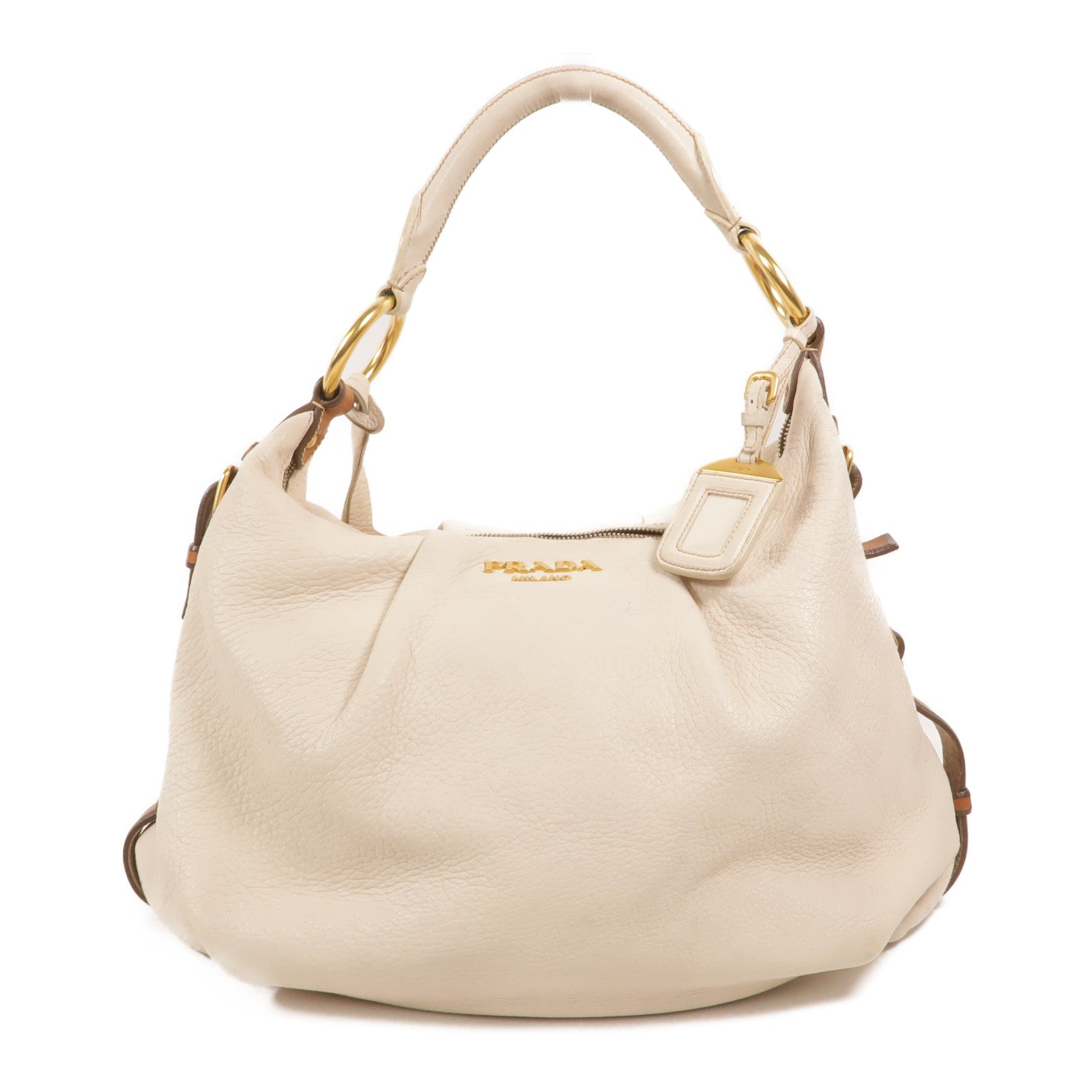 PRADA 牛皮皮革Shoulder Bag肩背袋