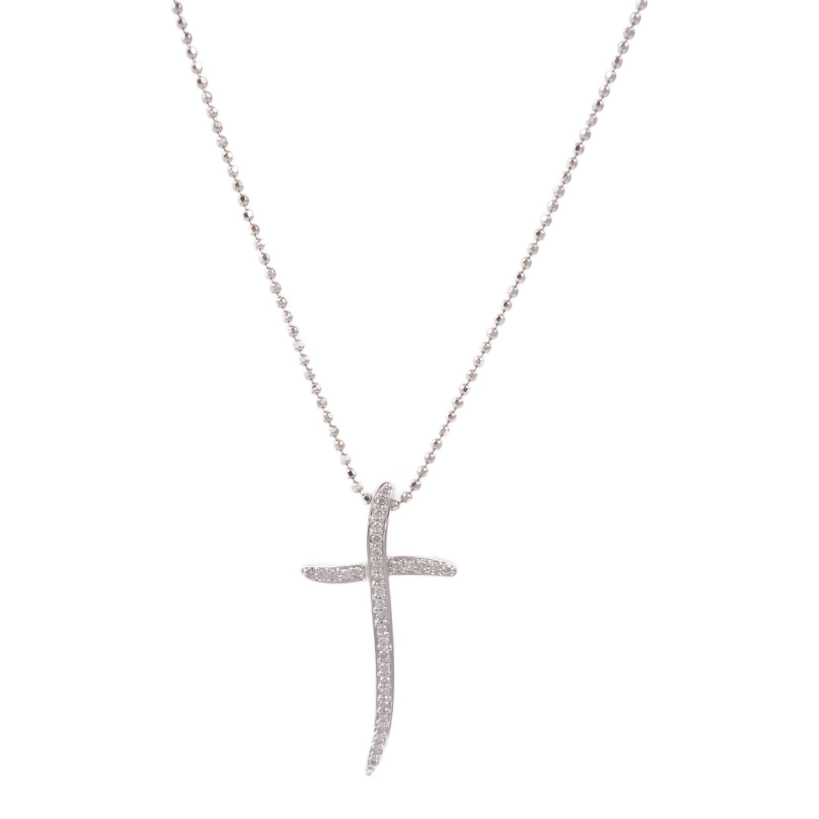 JEWELRY 18K白金Diamond Necklace鑽石項鍊