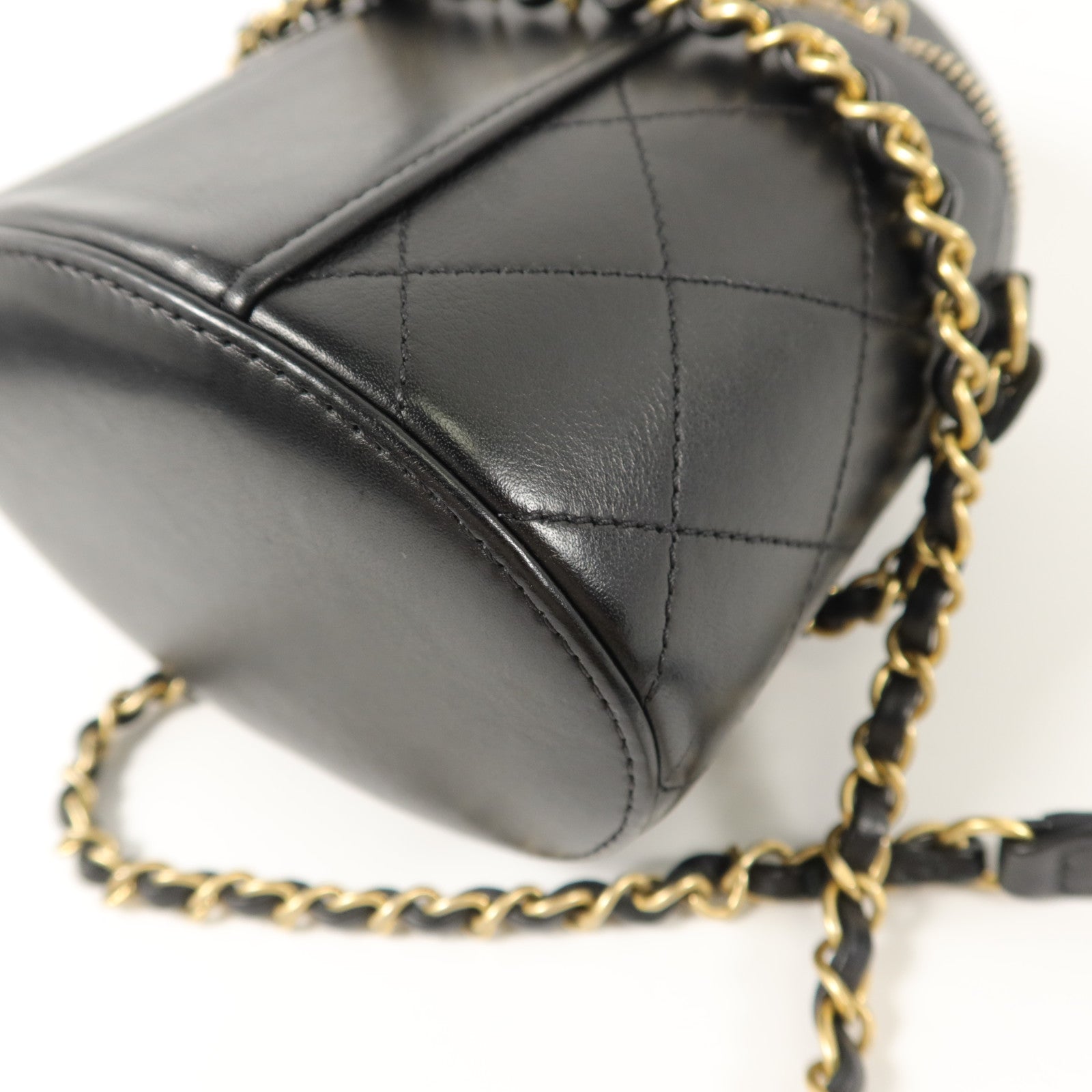 CHANEL 羊皮皮革Vanity Case手挽肩背兩用袋