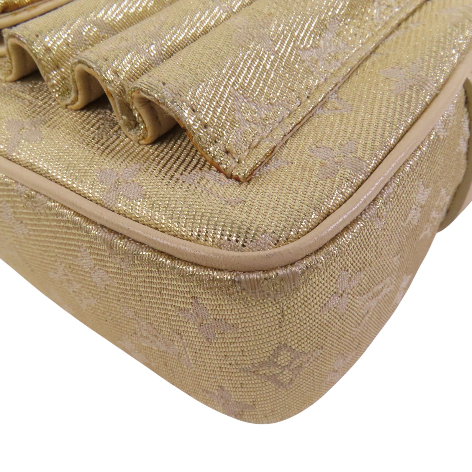 LOUIS VUITTON Monogram Shine McKenna鏈帶肩背袋