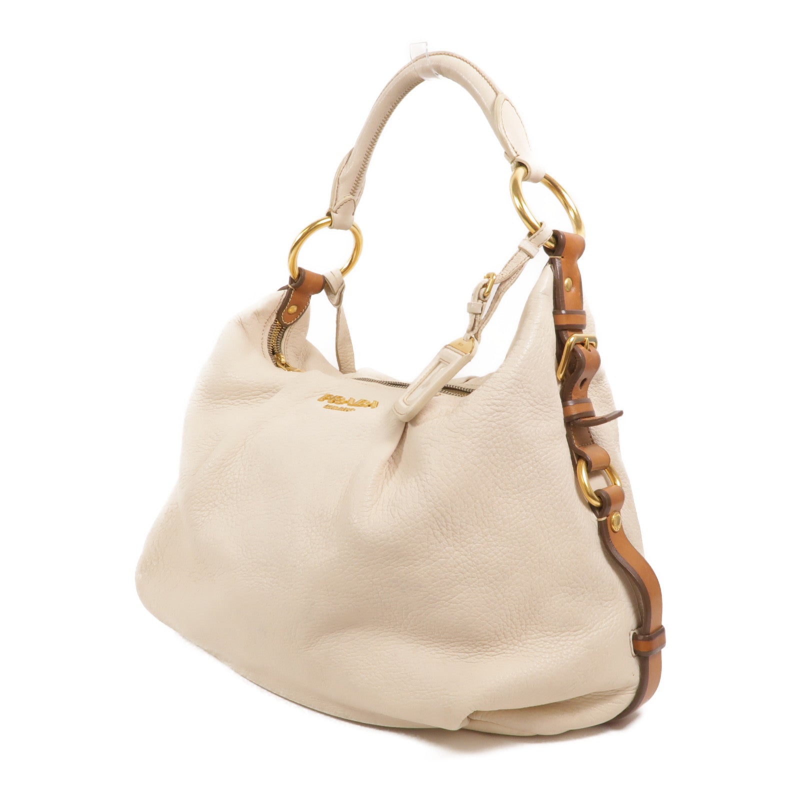 PRADA 牛皮皮革Shoulder Bag肩背袋