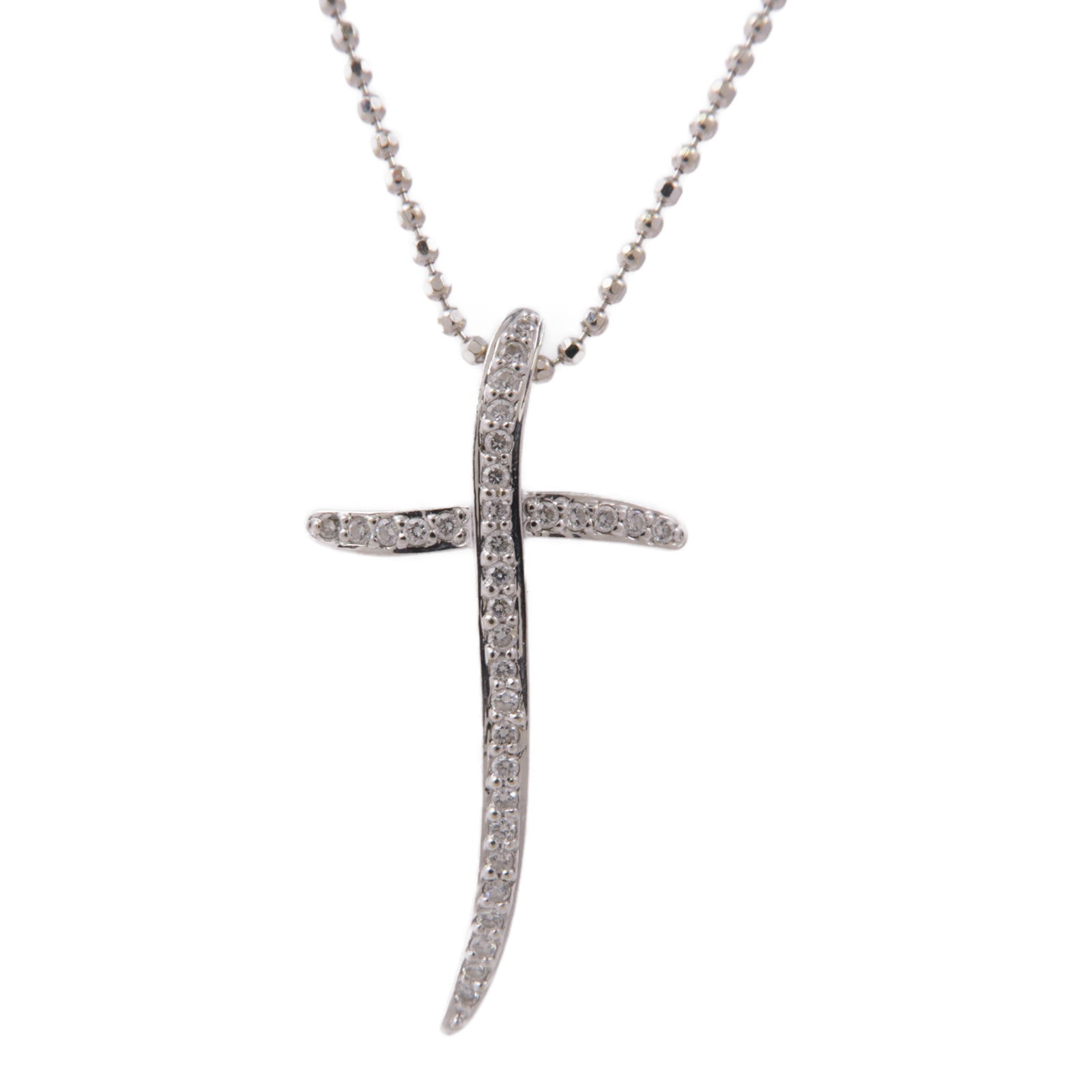 JEWELRY 18K白金Diamond Necklace鑽石項鍊