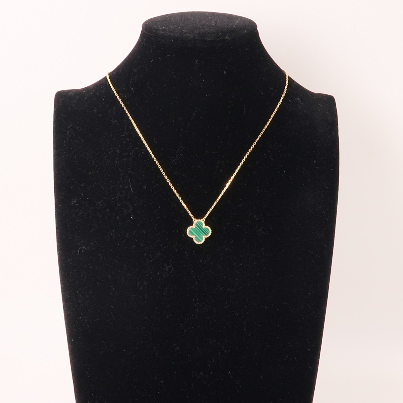 Van Cleef & Arpels 18K黃金Vintage Alhambra Pendant項鍊