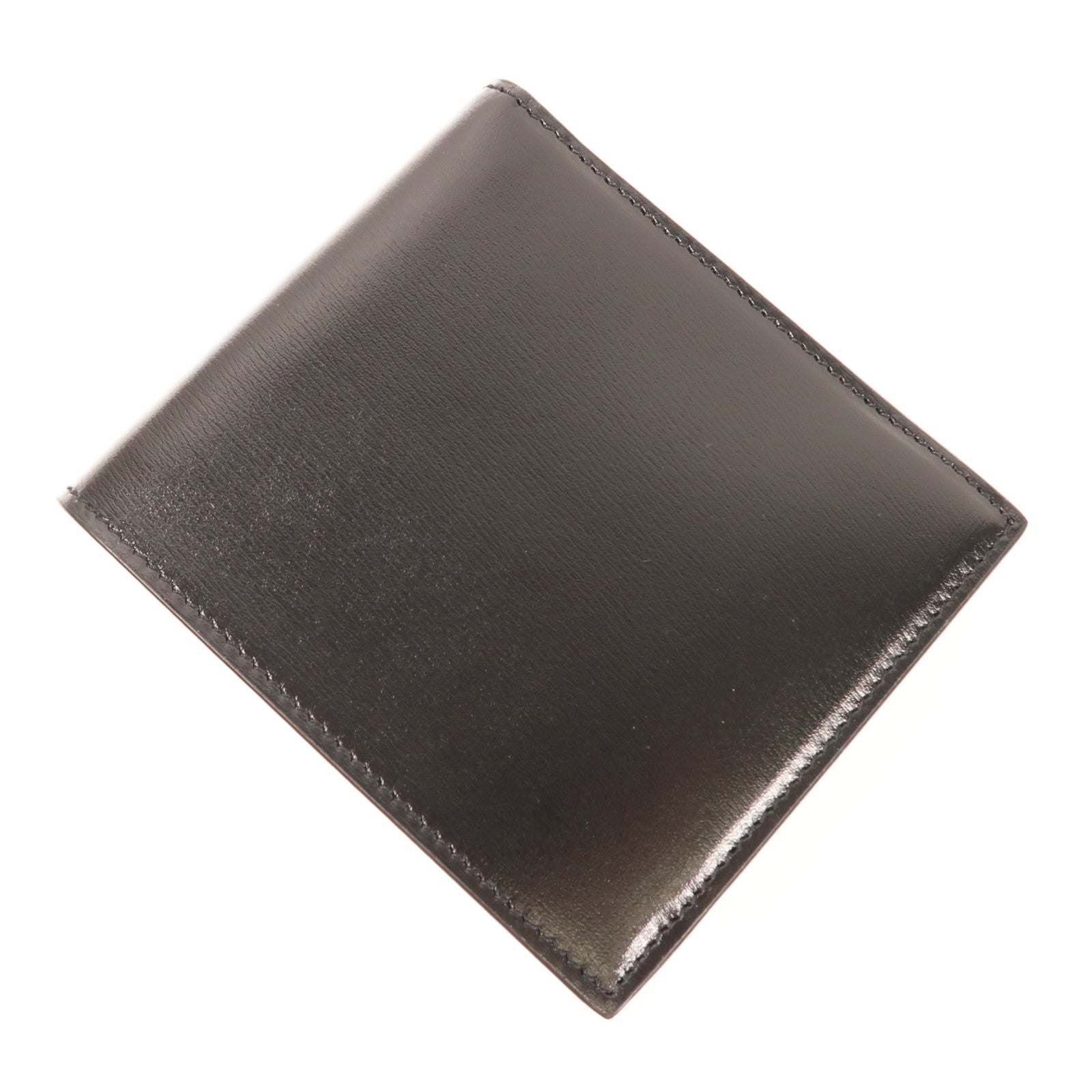 SAINT LAURENT 牛皮皮革Tiny Monogram East West Half Wallet金扣錢包