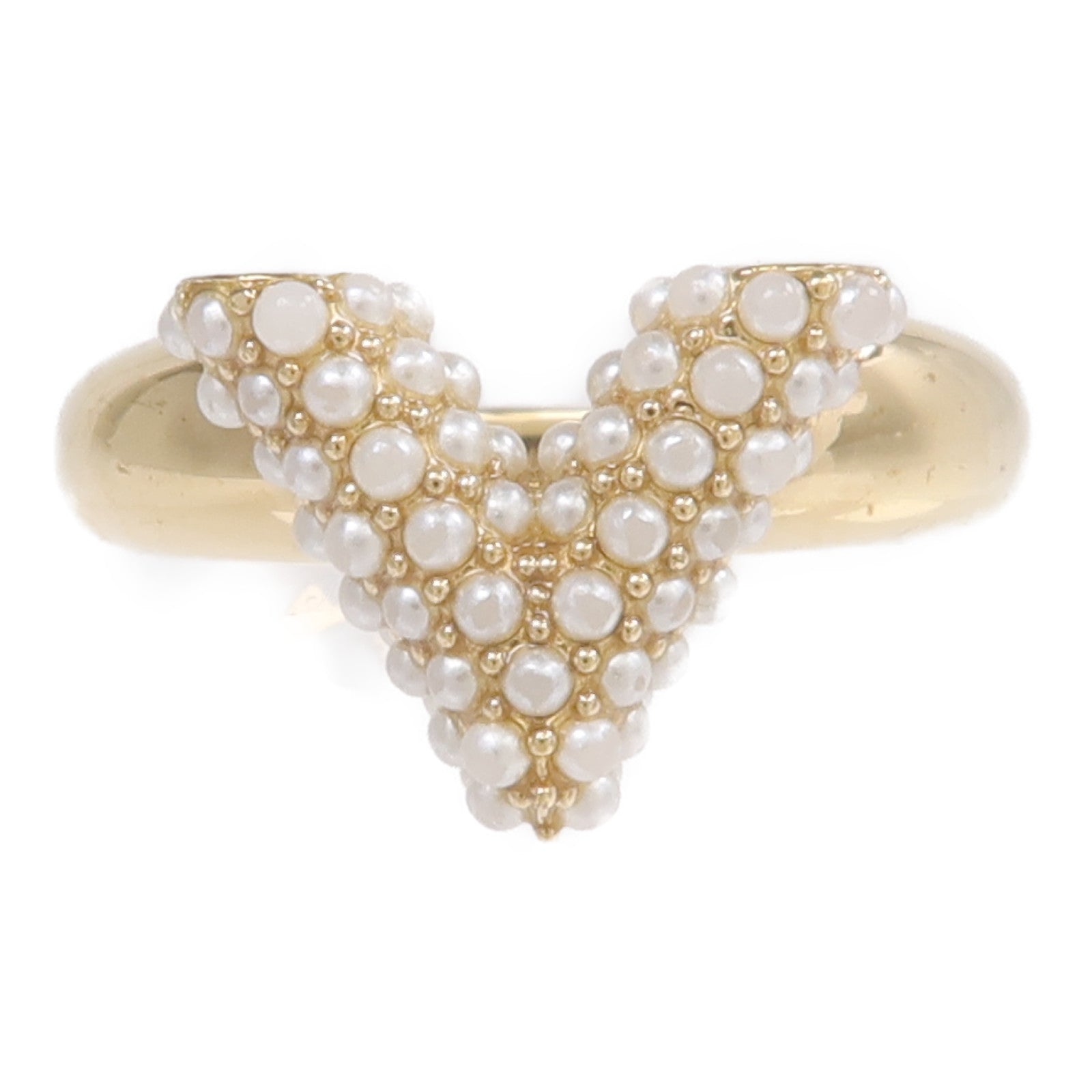LOUIS VUITTON 金屬Ring戒指US#7.5