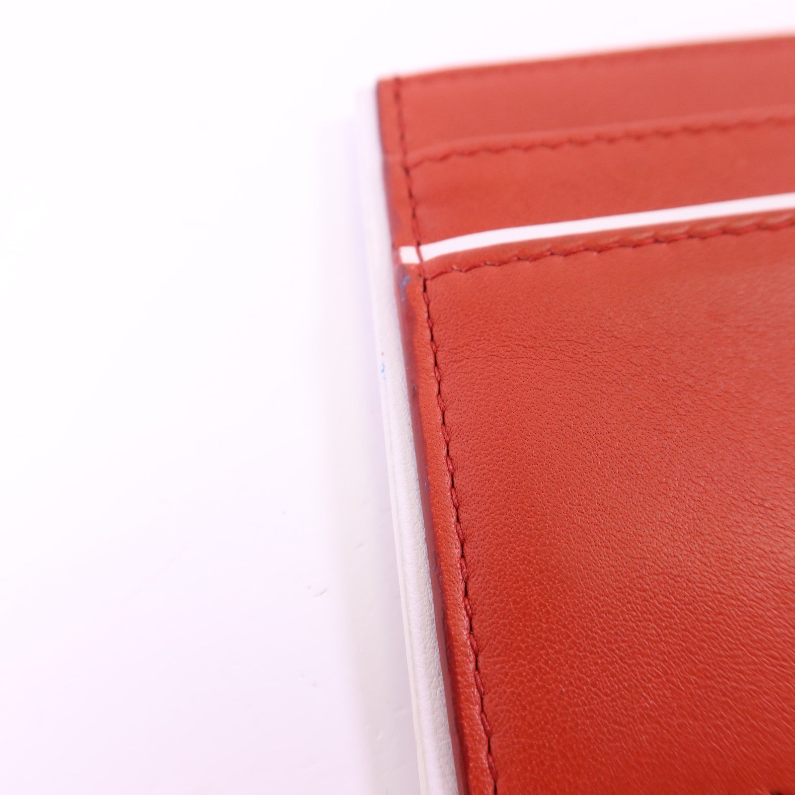 Dior 牛皮皮革Card Holder銀扣卡片套