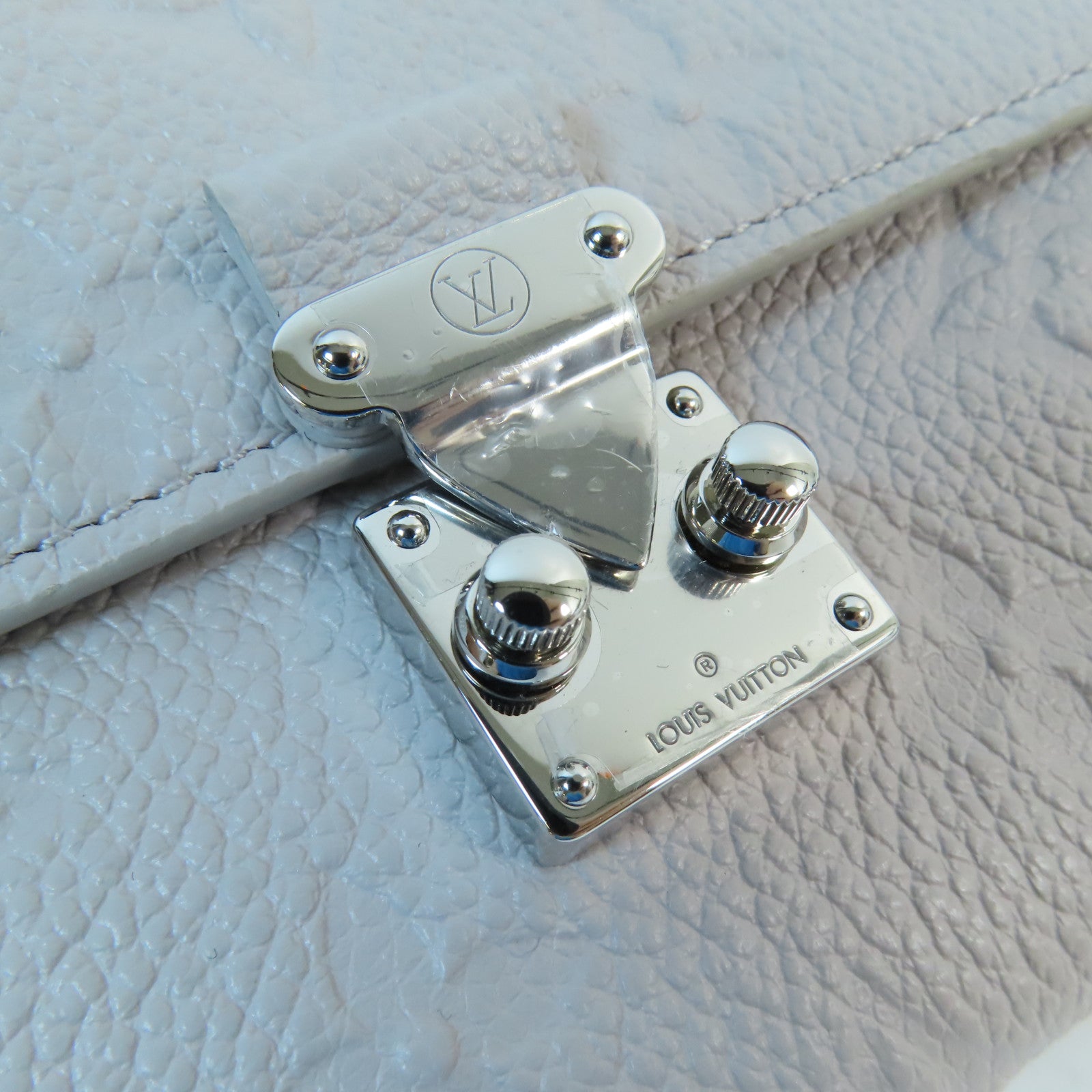 LOUIS VUITTON Monogram Empreinte Long Wallet Sarah銀扣長錢包