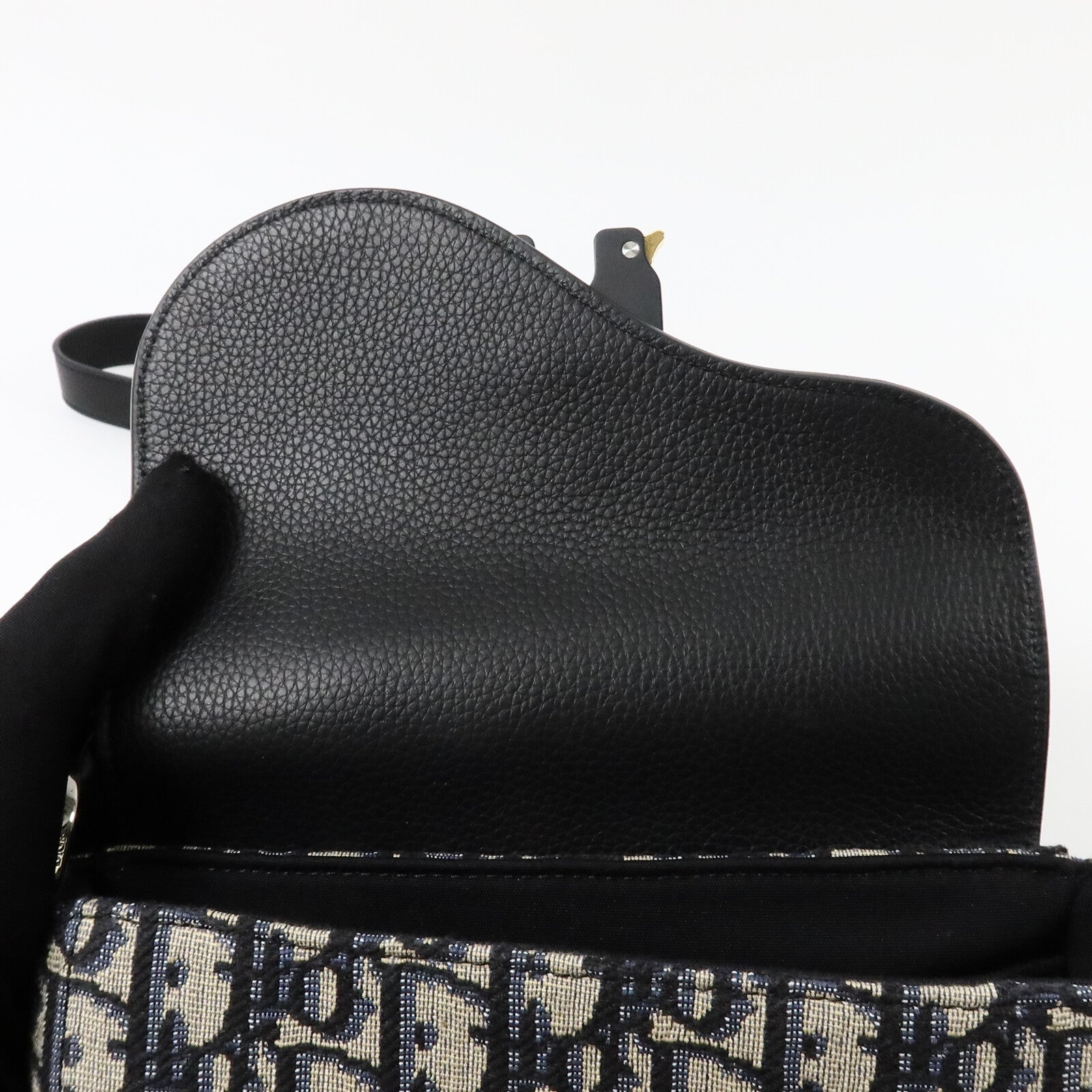 Dior 帆布Saddle Mini肩背袋