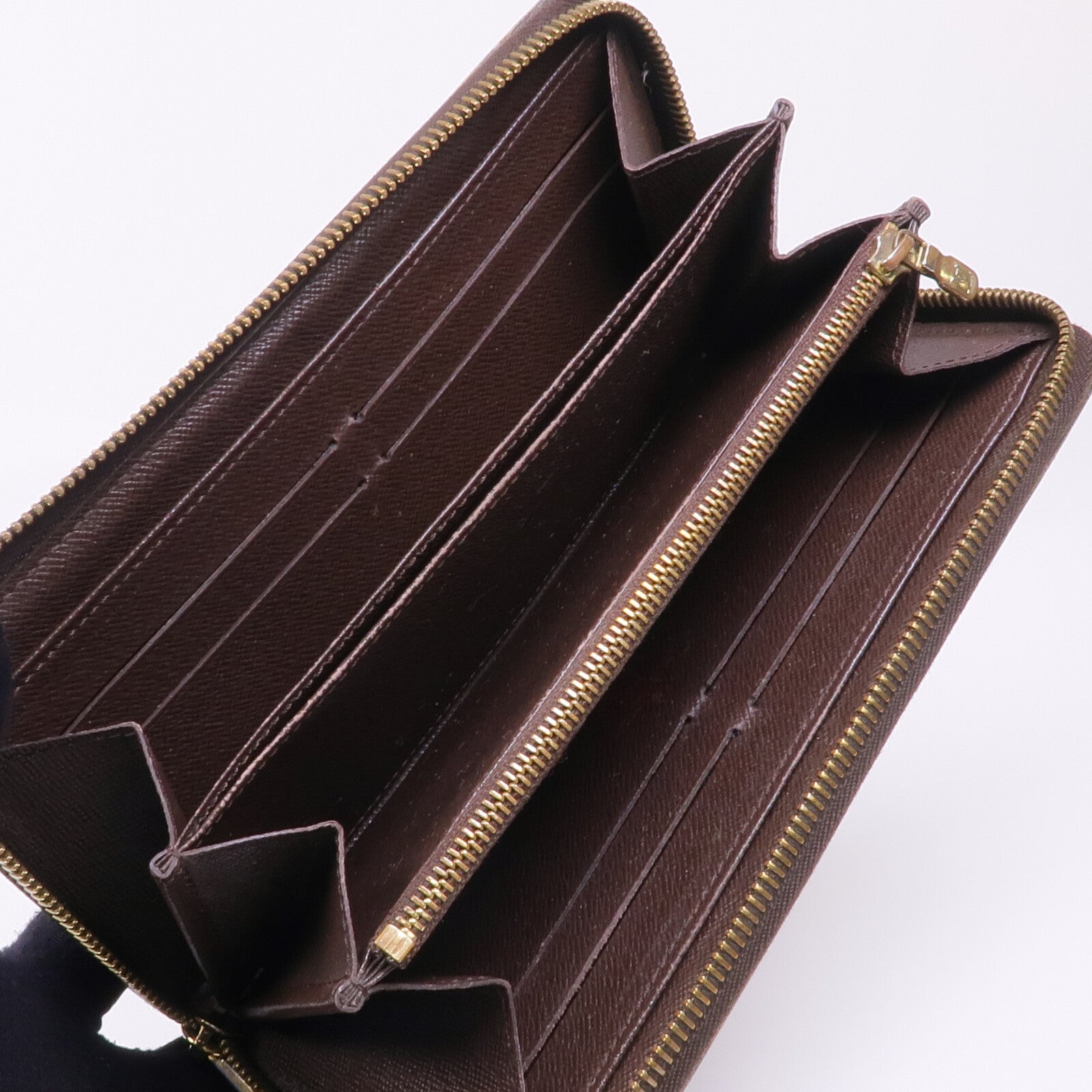 LOUIS VUITTON Damier Zippy Wallet長錢包