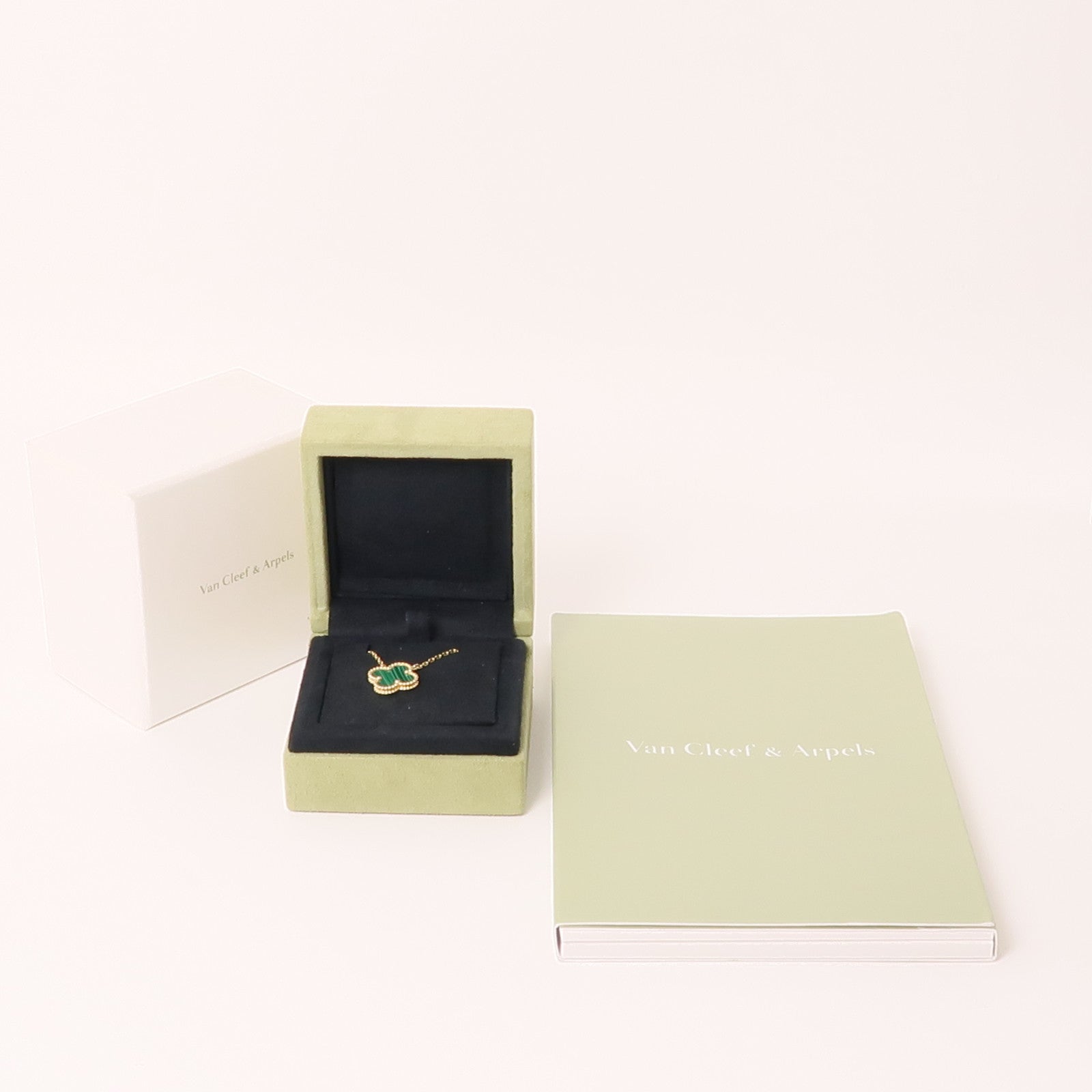 Van Cleef & Arpels 18K黃金Vintage Alhambra Pendant項鍊