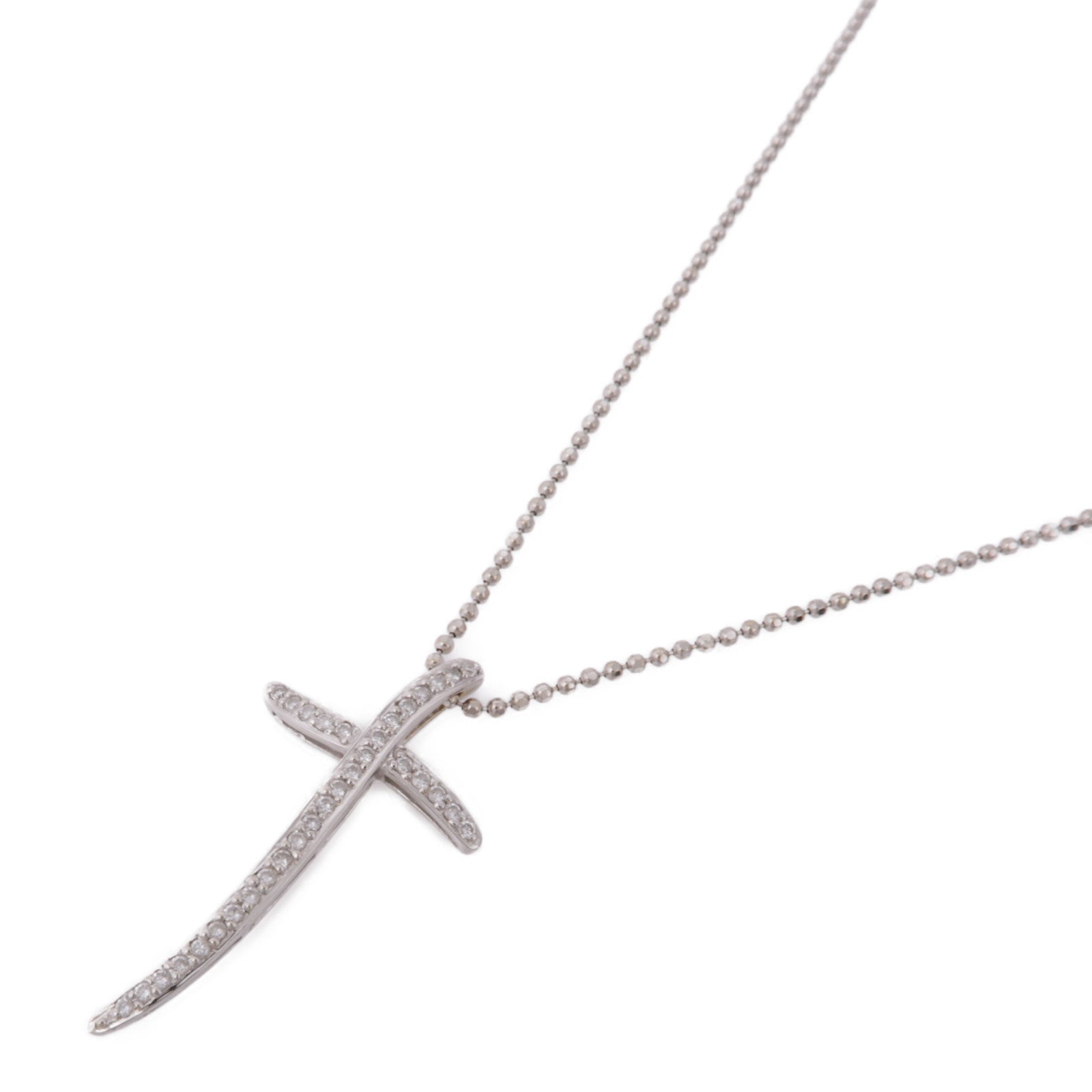 JEWELRY 18K白金Diamond Necklace鑽石項鍊