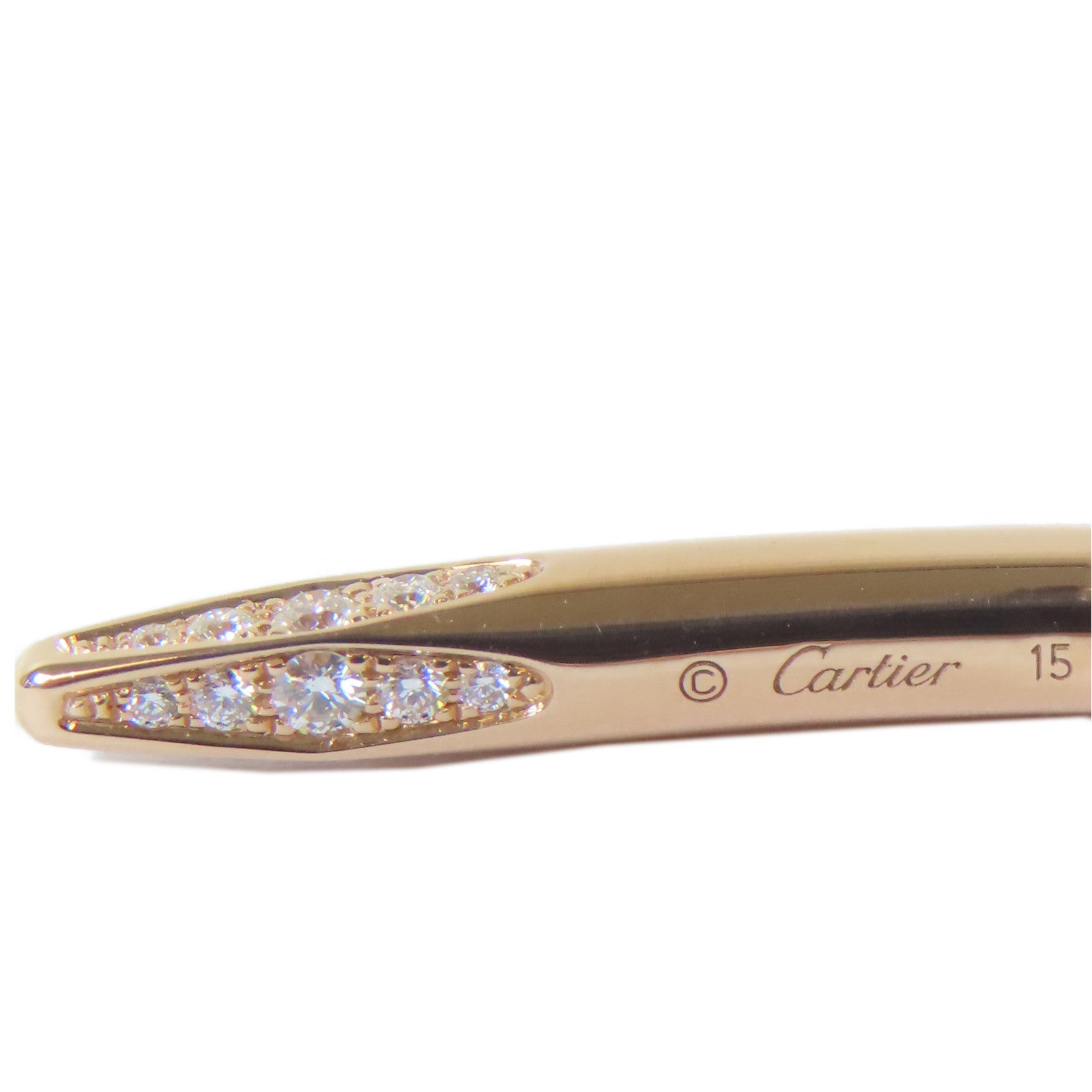 CARTIER 【激減優惠】18K玫瑰金Juste Un Clou Bracelet手鐲Cartier#15/#14.5cm