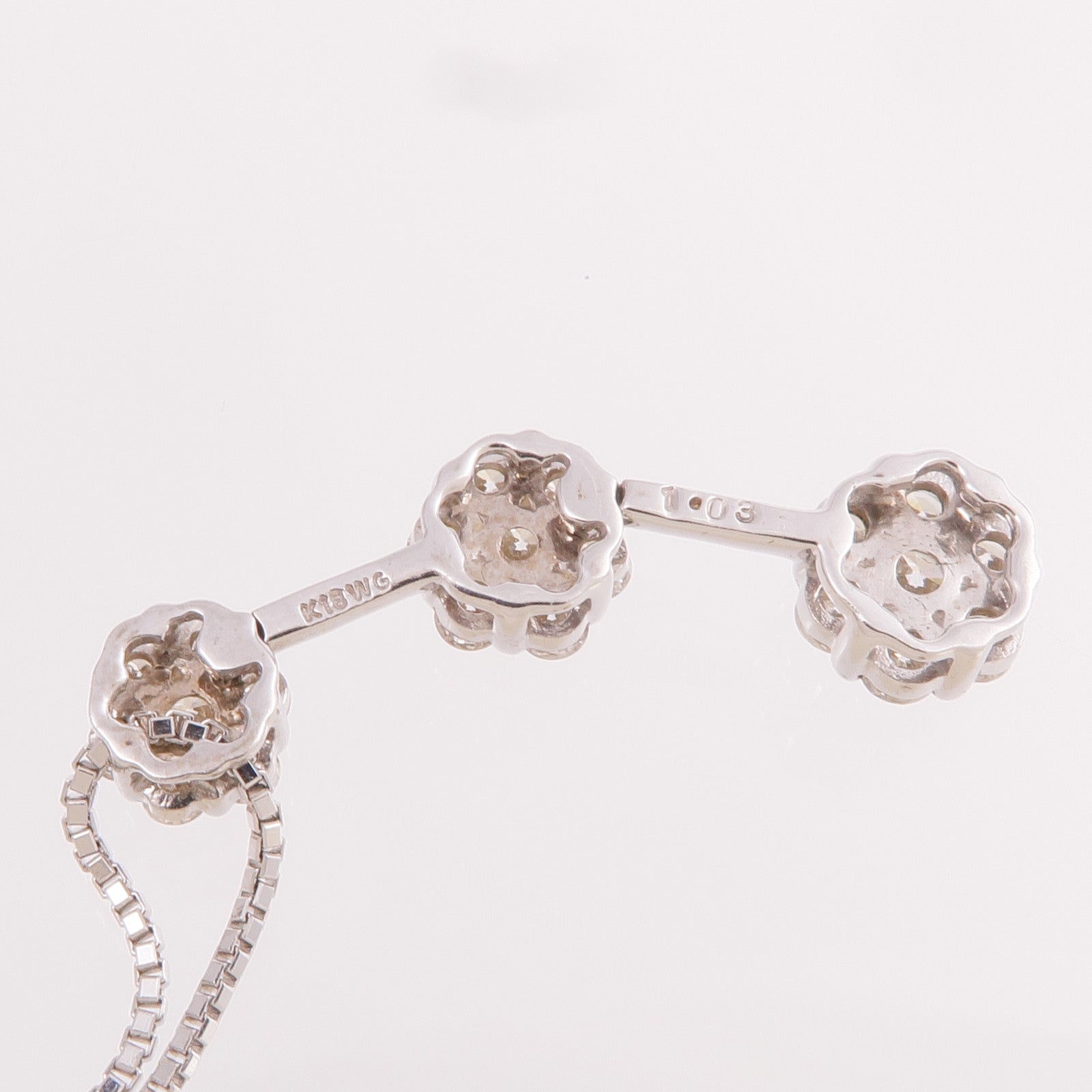 JEWELRY 【激減優惠】18K白金Diamond Necklace鑽石項鍊