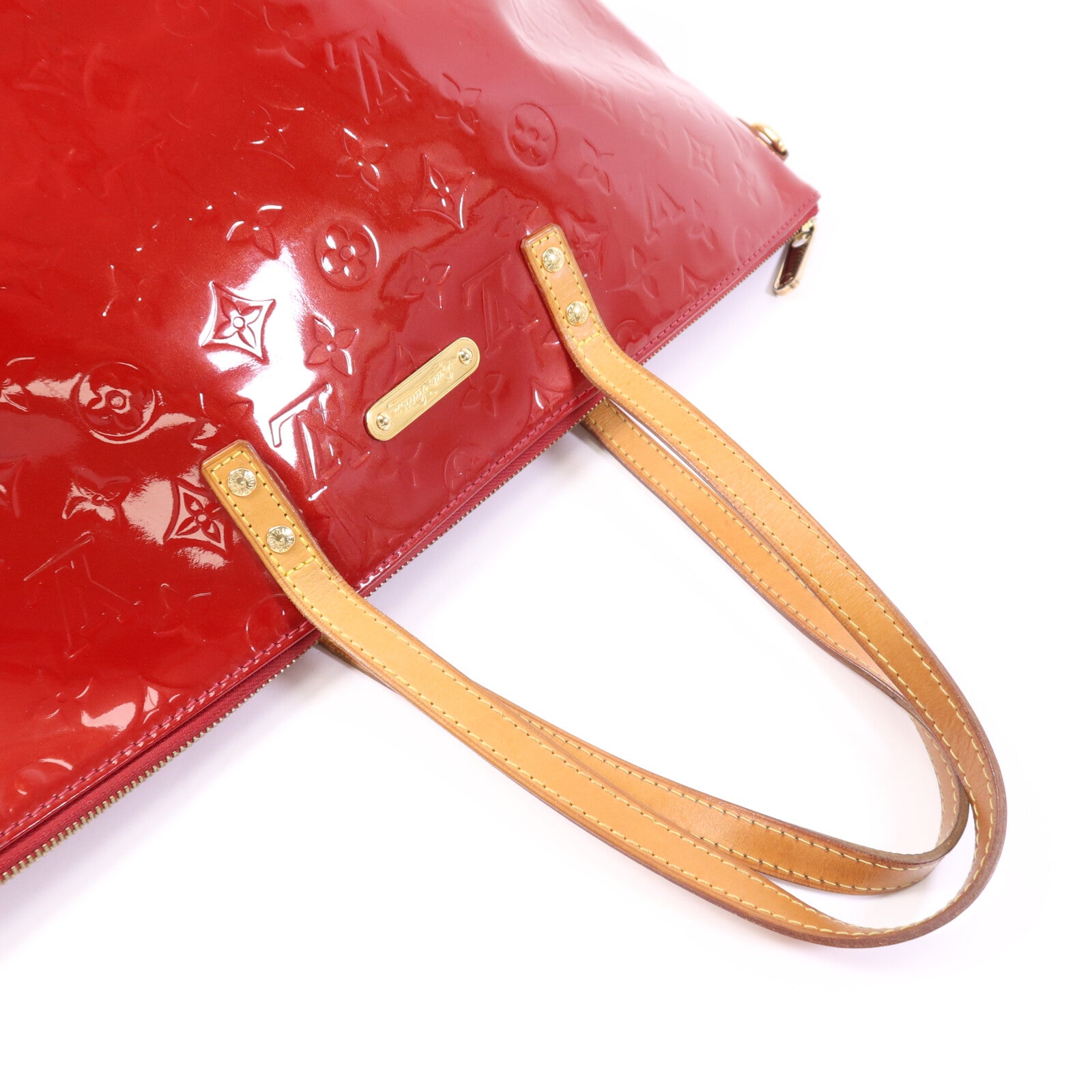 LOUIS VUITTON 【激減優惠】Monogram Vernis Bellevue GM金扣手挽袋