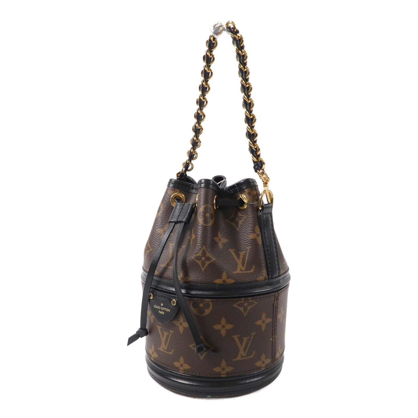 LOUIS VUITTON Monogram/牛皮皮革Canoe手挽肩背兩用袋