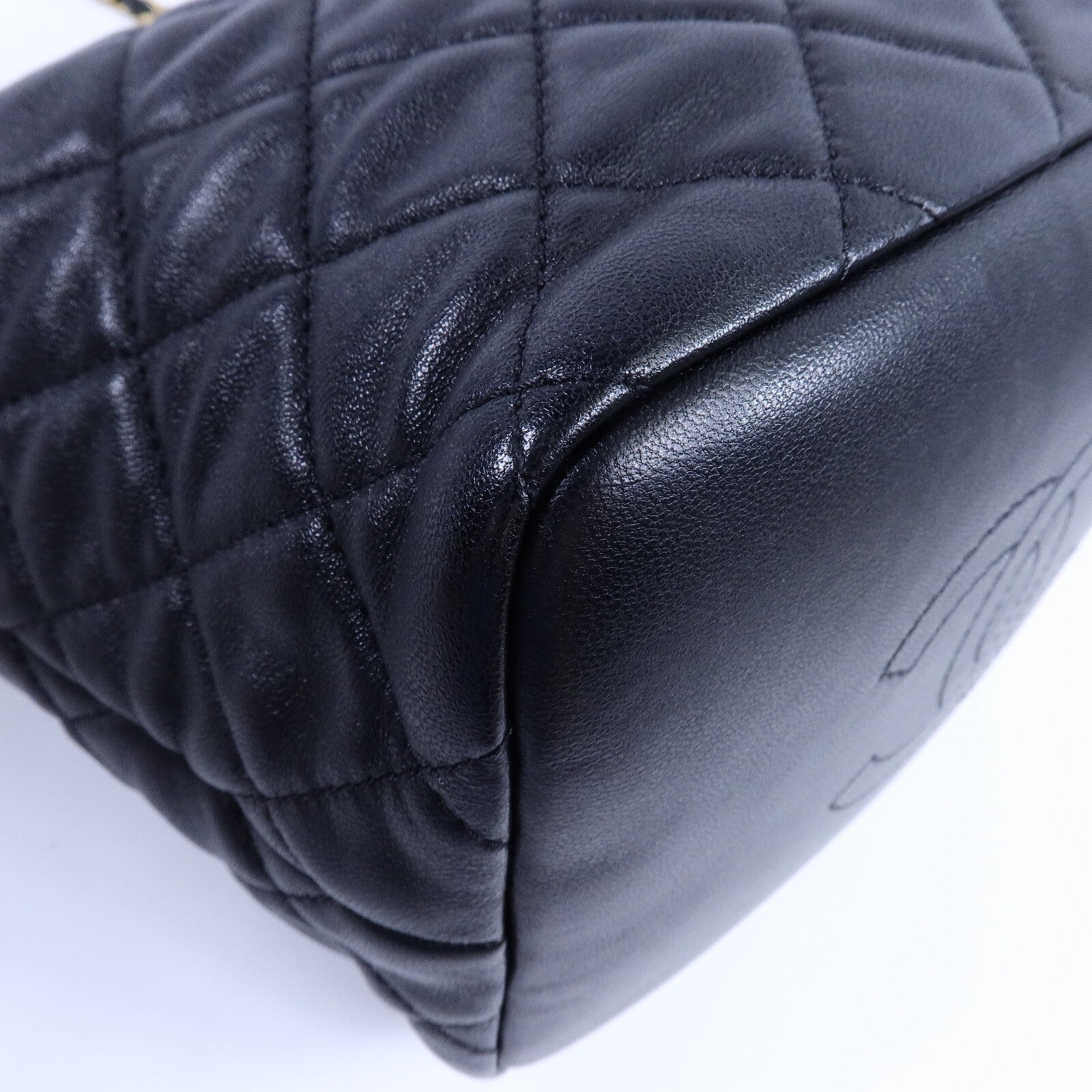 CHANEL 羊皮皮革Hobo Bag手挽肩背兩用袋
