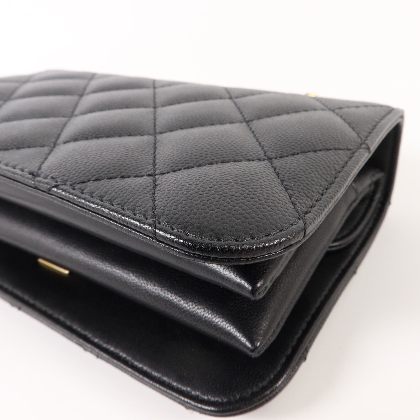 CHANEL 牛皮皮革Chain Shoulder With Handle手挽肩背兩用袋